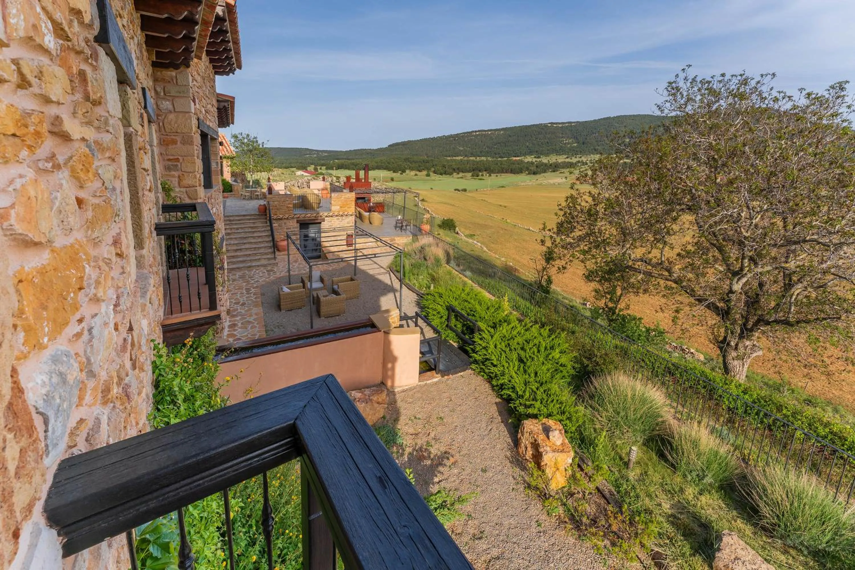 Natural landscape in Hotel Mas De Cebrian