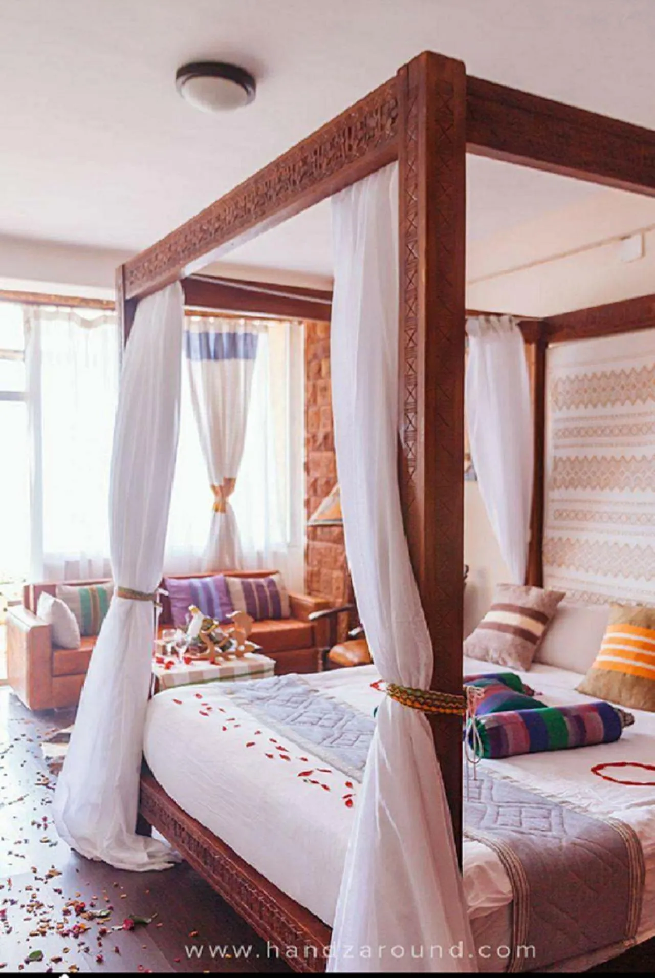 Bed in Maribela Hotel