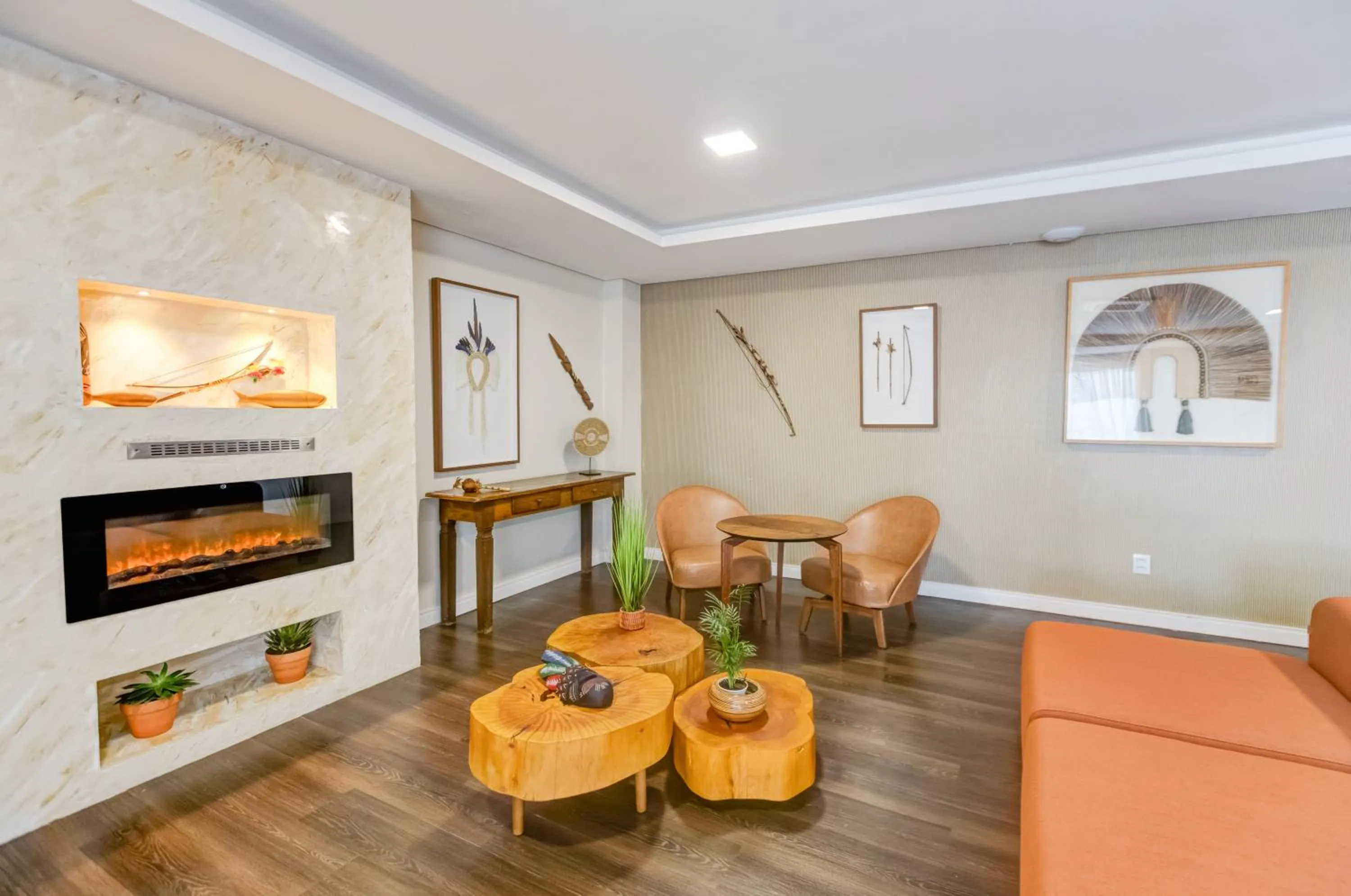 Living room in Gran Paradiso Campos do Jordão By Ventura OFICIAL