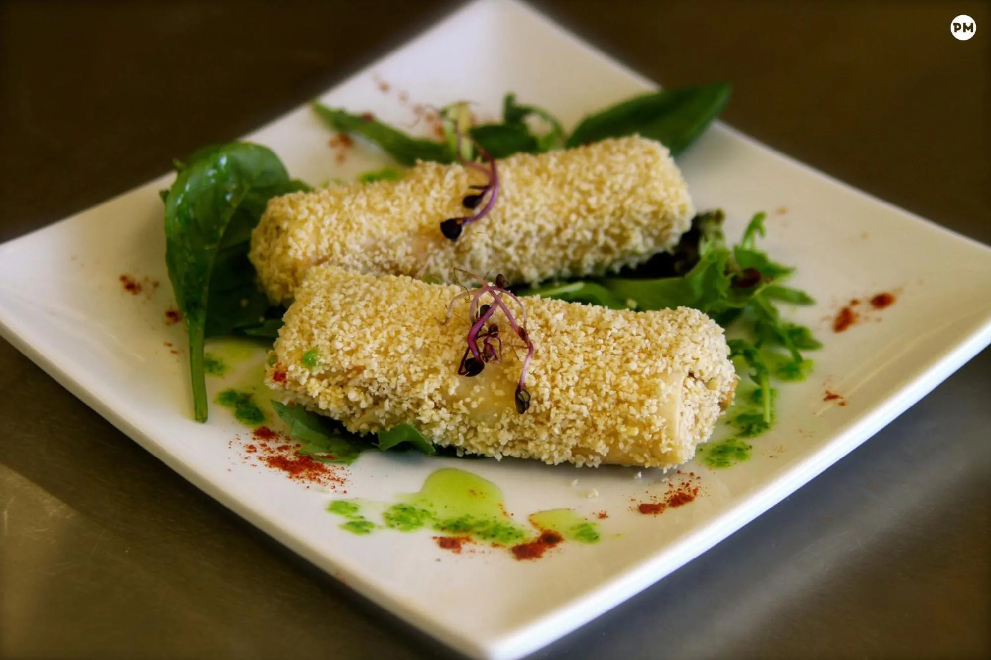 Food close-up in Le Fauverney Lodge