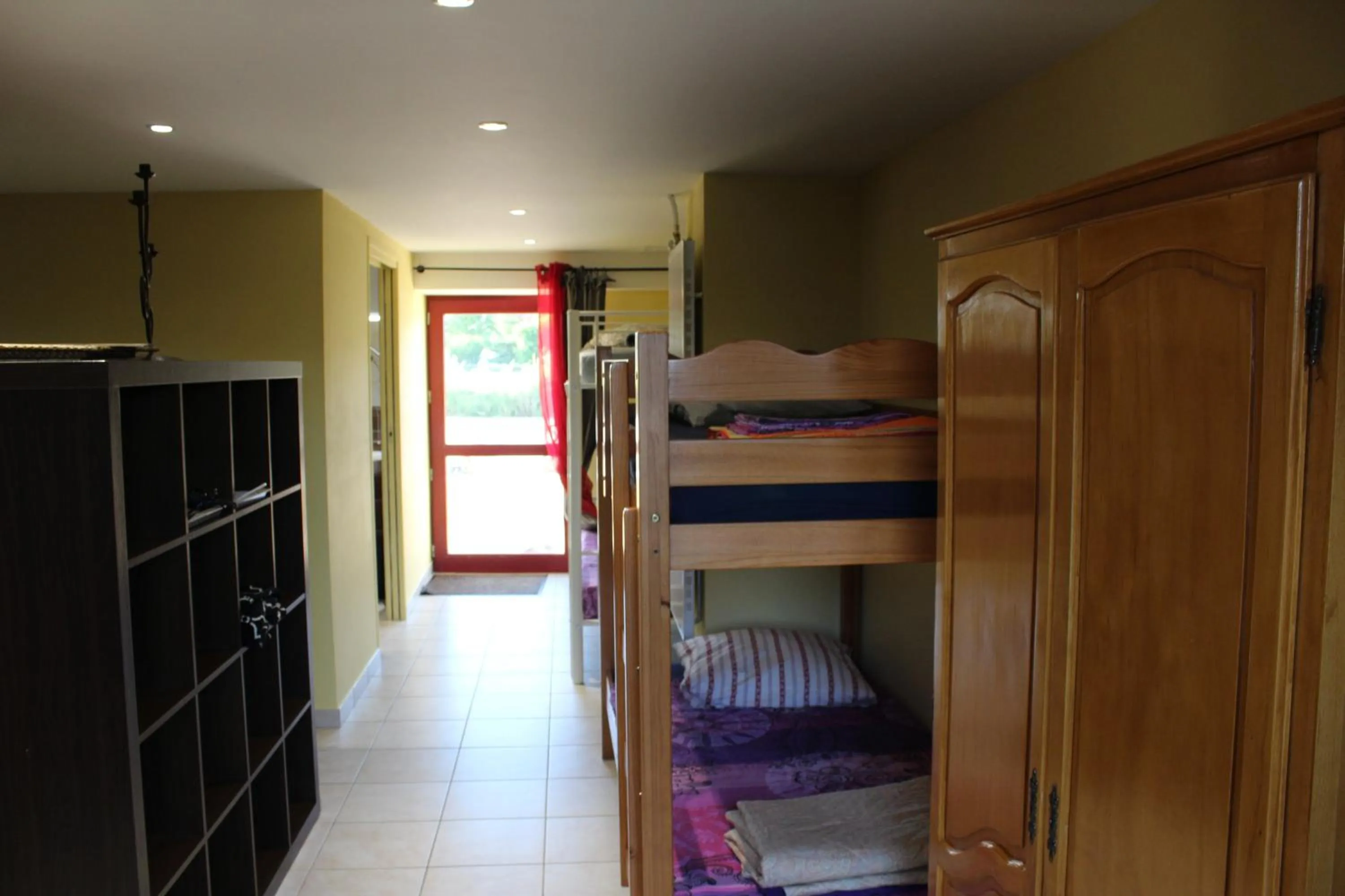 Bed in Le Fauverney Lodge