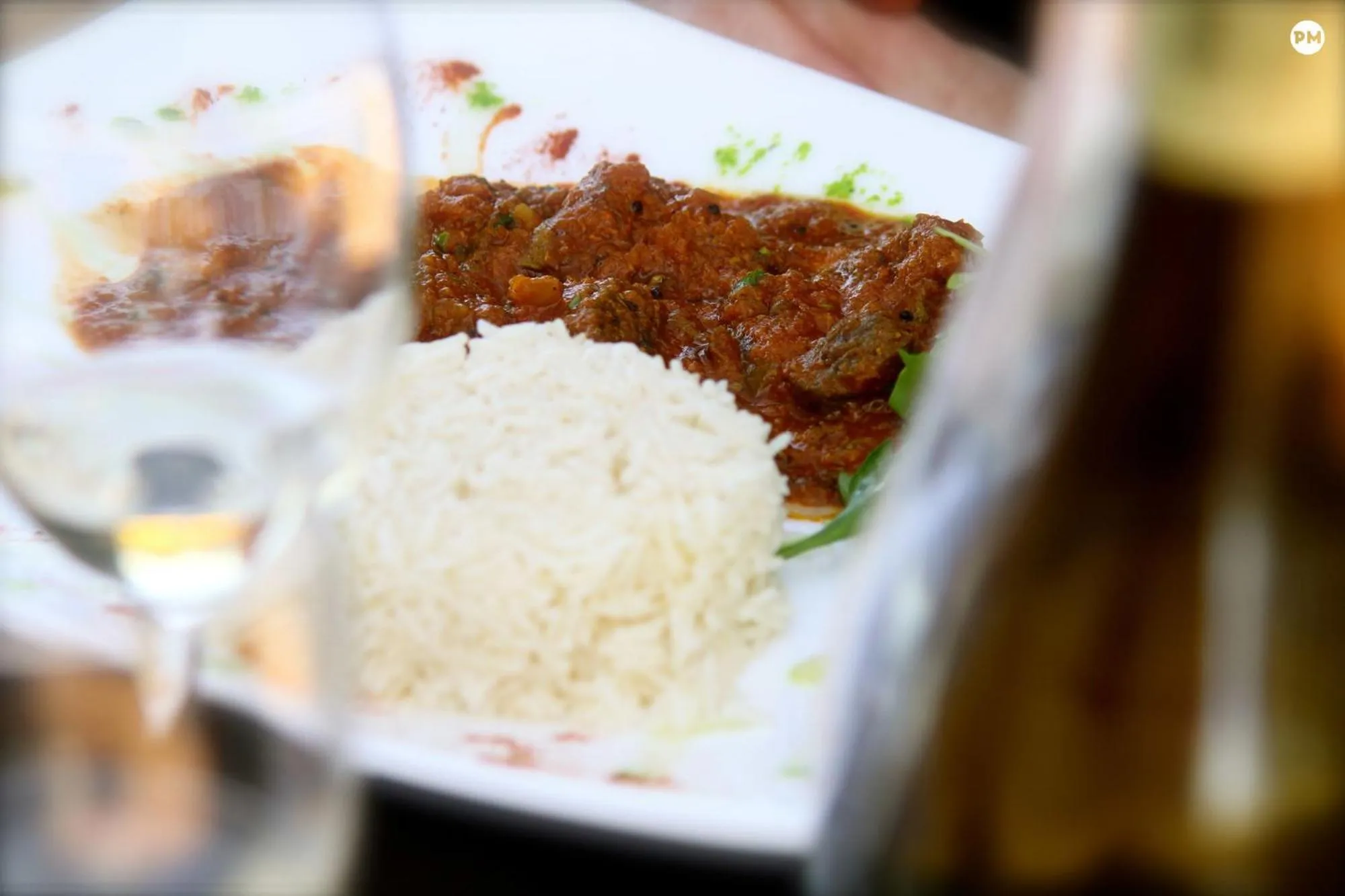 Food close-up in Le Fauverney Lodge