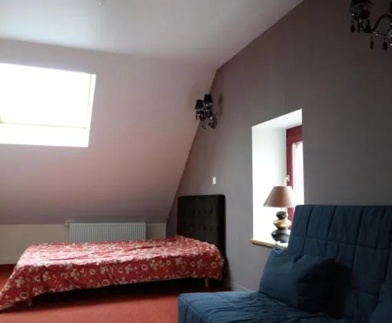 Bed in Le Fauverney Lodge