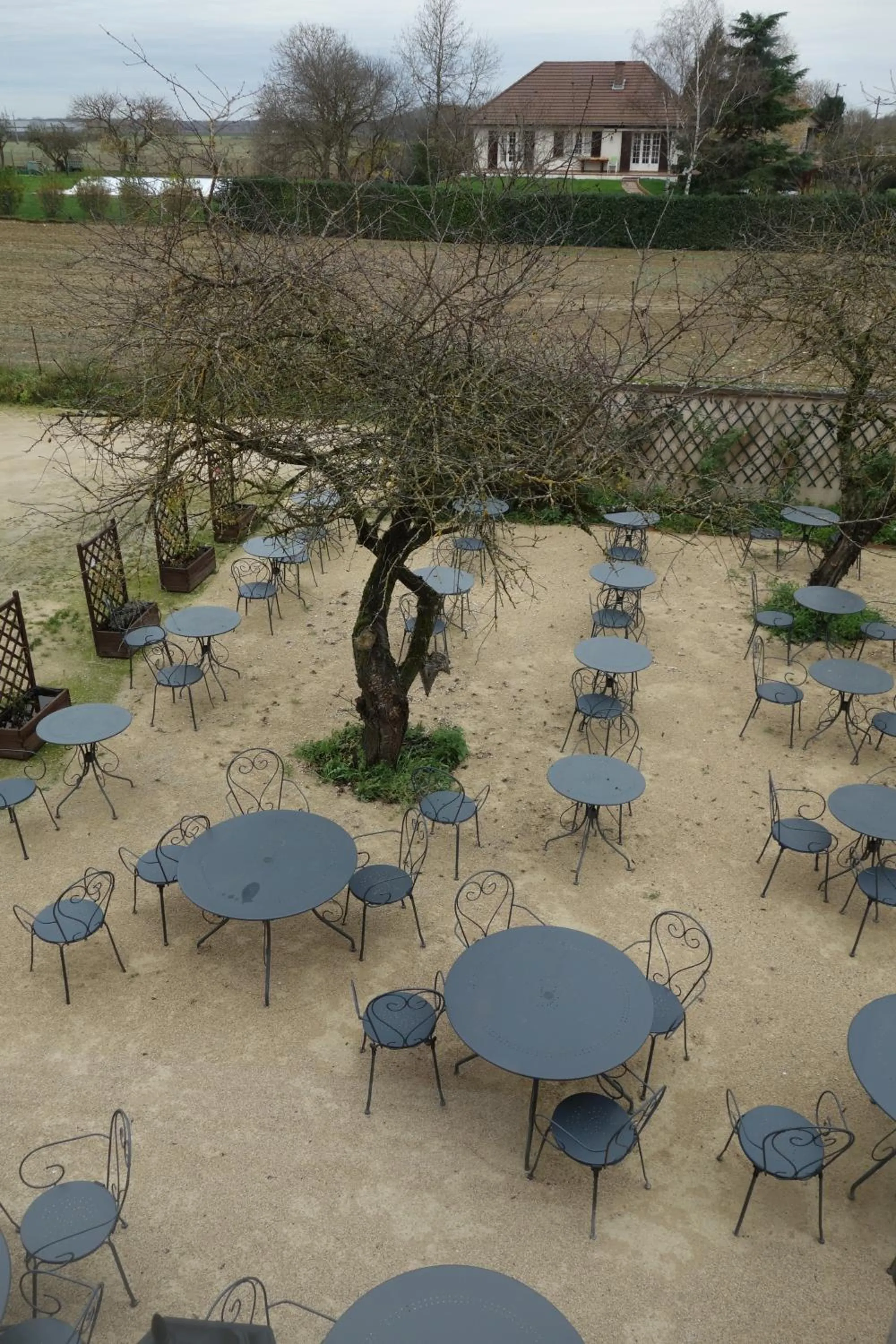 Balcony/Terrace in Le Fauverney Lodge