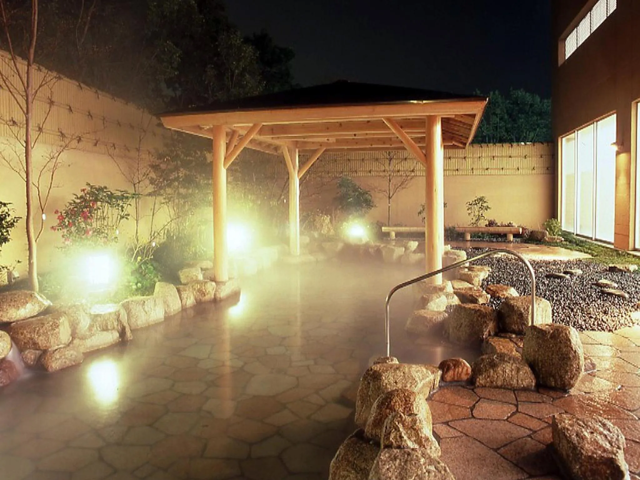 Hot Spring Bath in ホテル京都エミナースManyonoyuHotelKyotoEminence