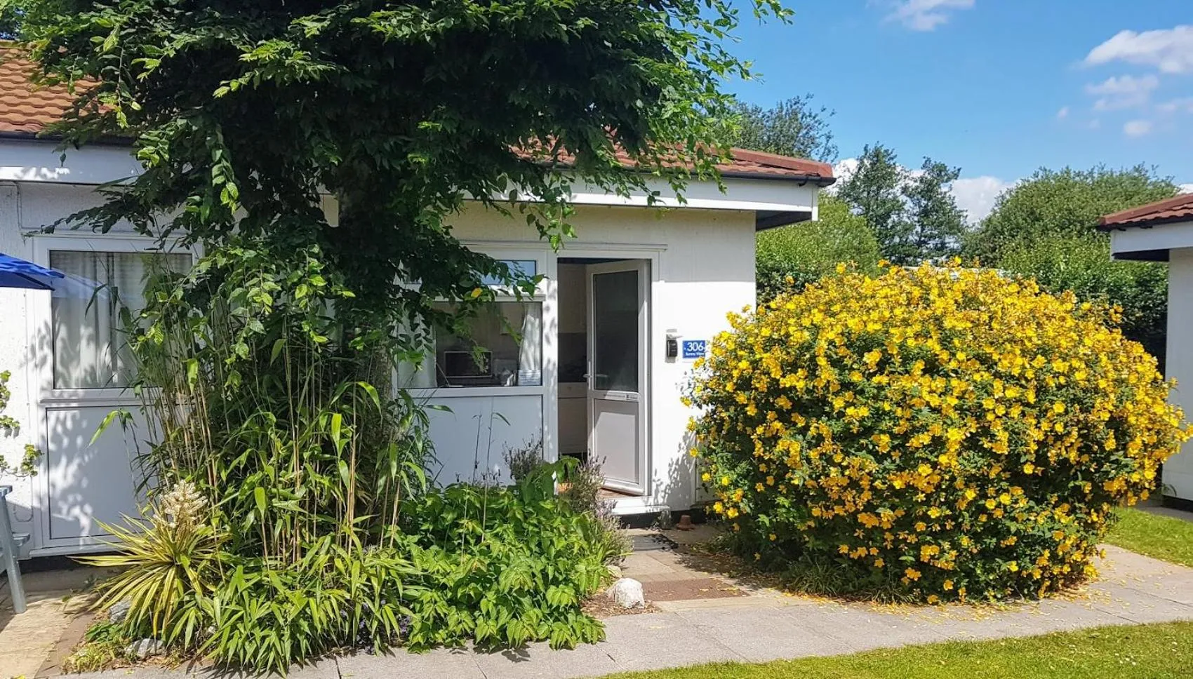 Garden in Dawlish Warren Holidays