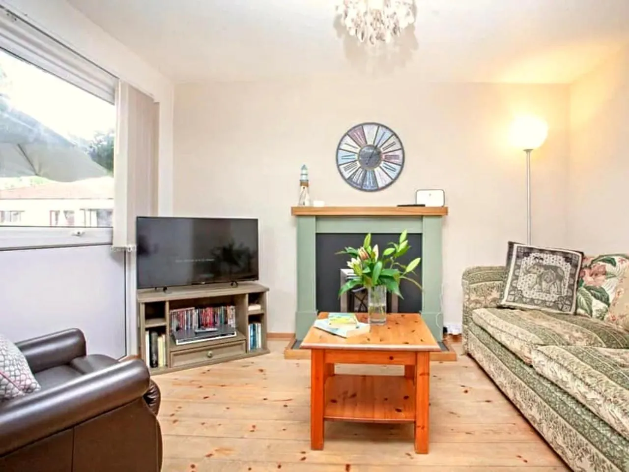 Living room in Dawlish Warren Holidays