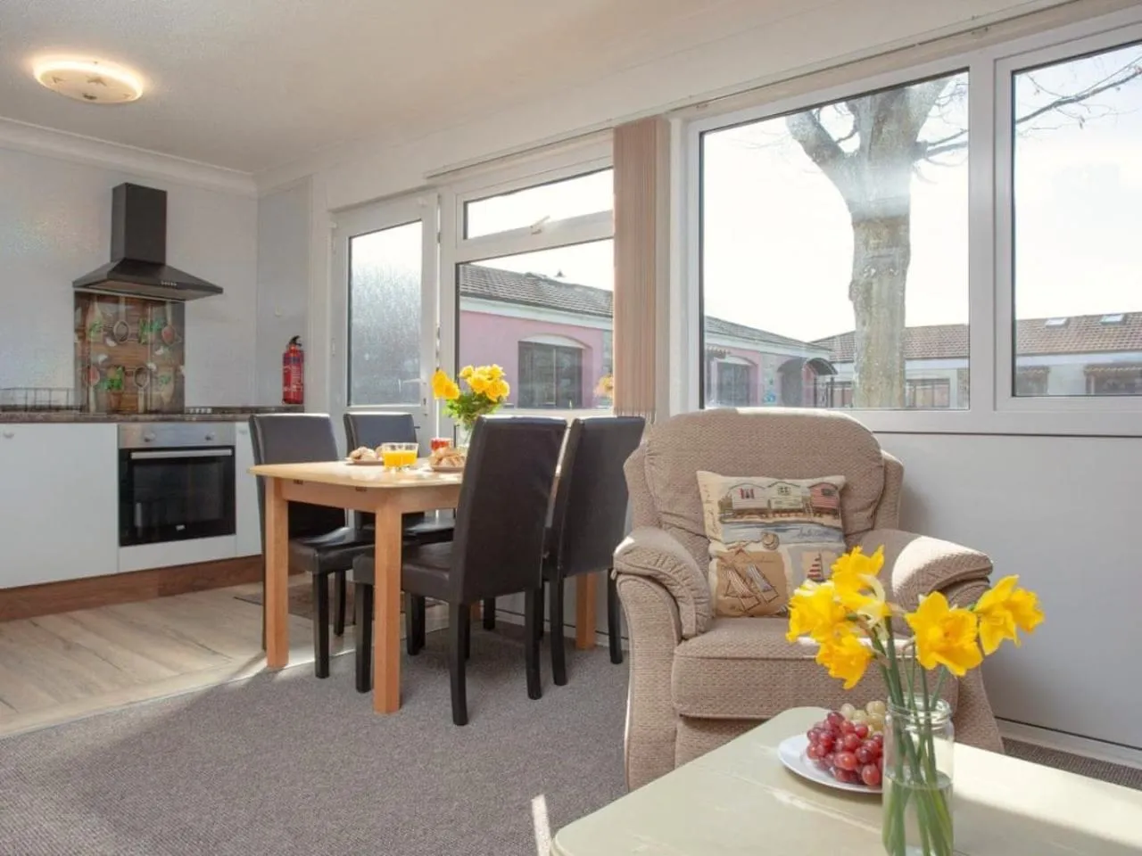 Kitchen or kitchenette in Dawlish Warren Holidays