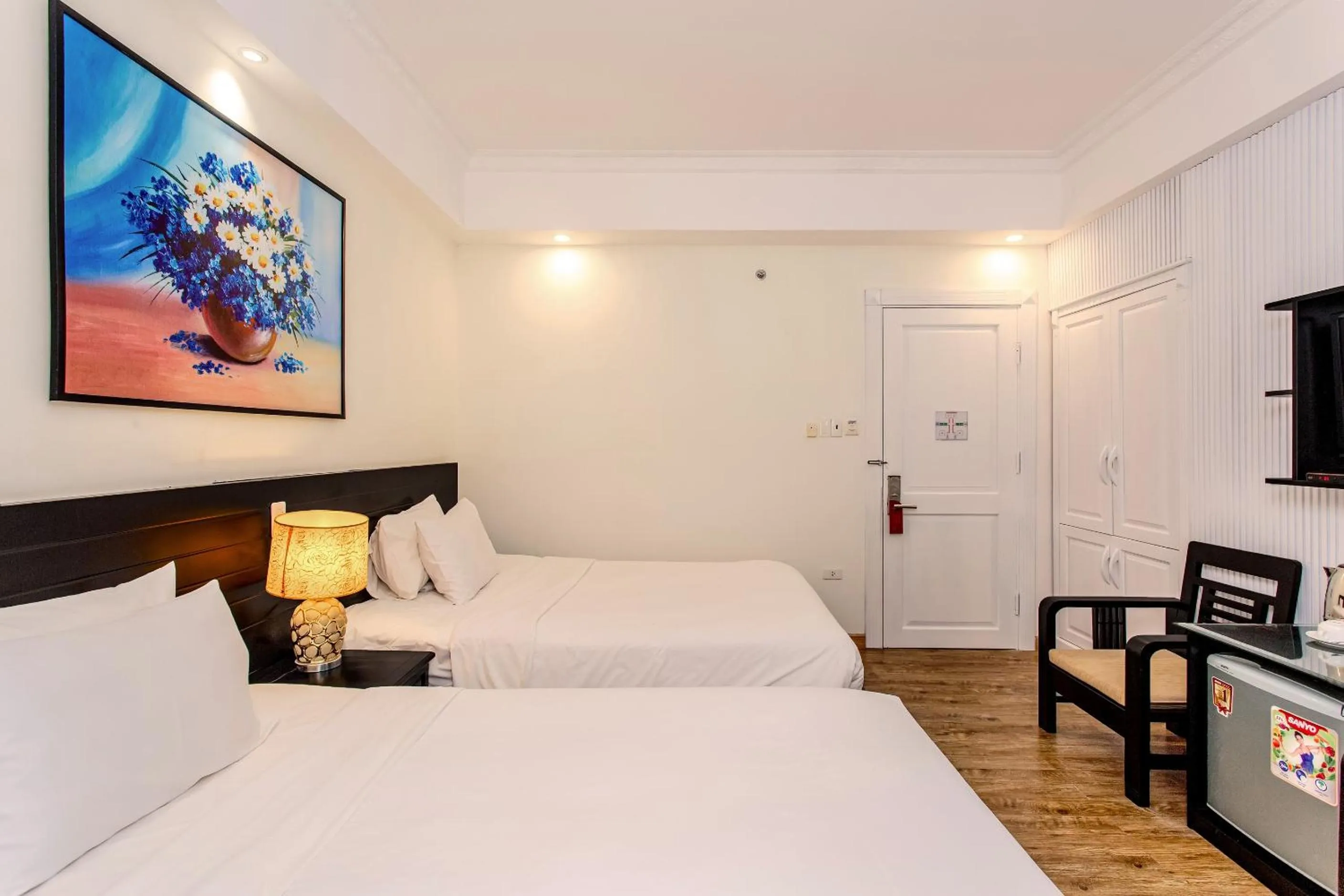 Bed in Seavitel Danang Beach Hotel