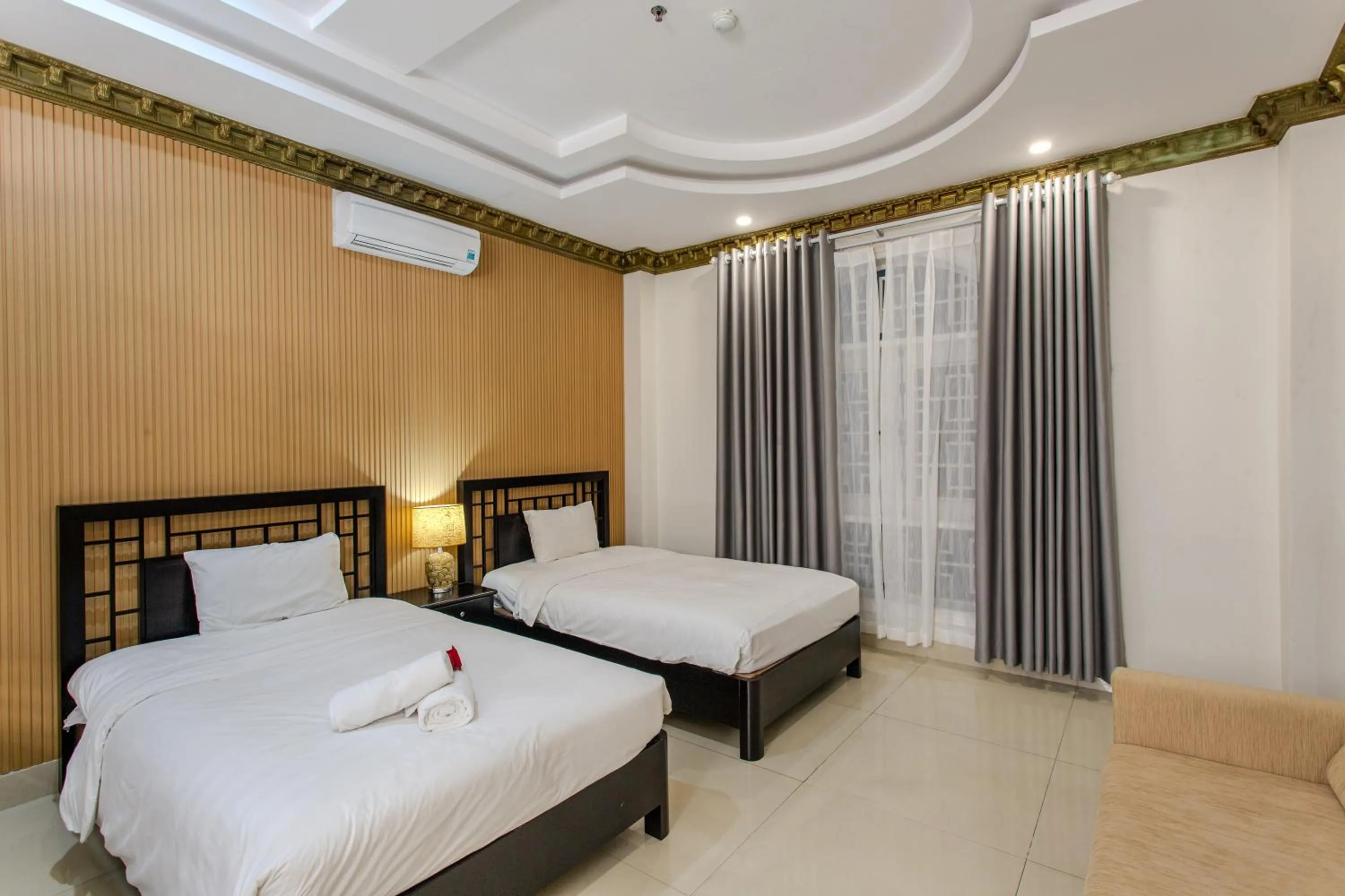 Bed in Seavitel Danang Beach Hotel