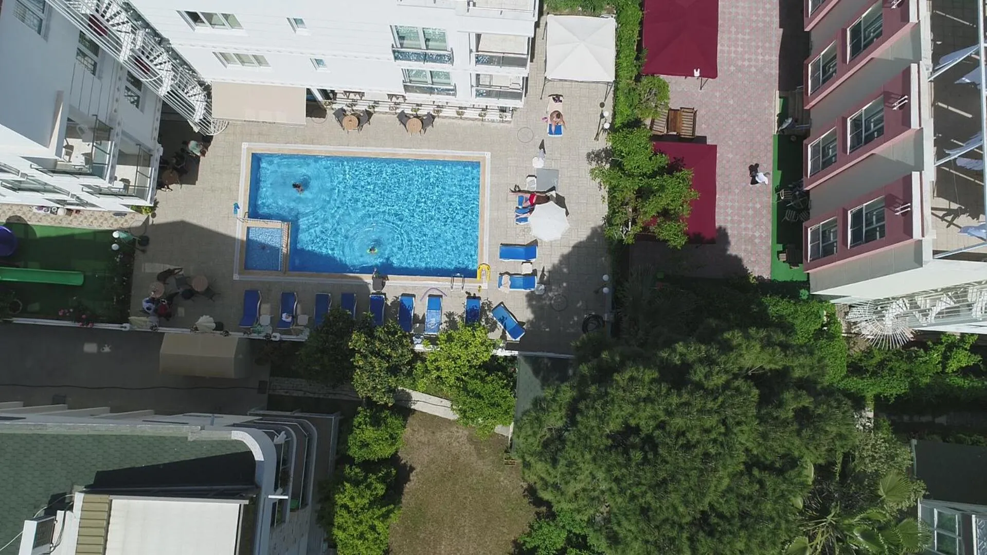 Bird's eye view in Güden-Pearl