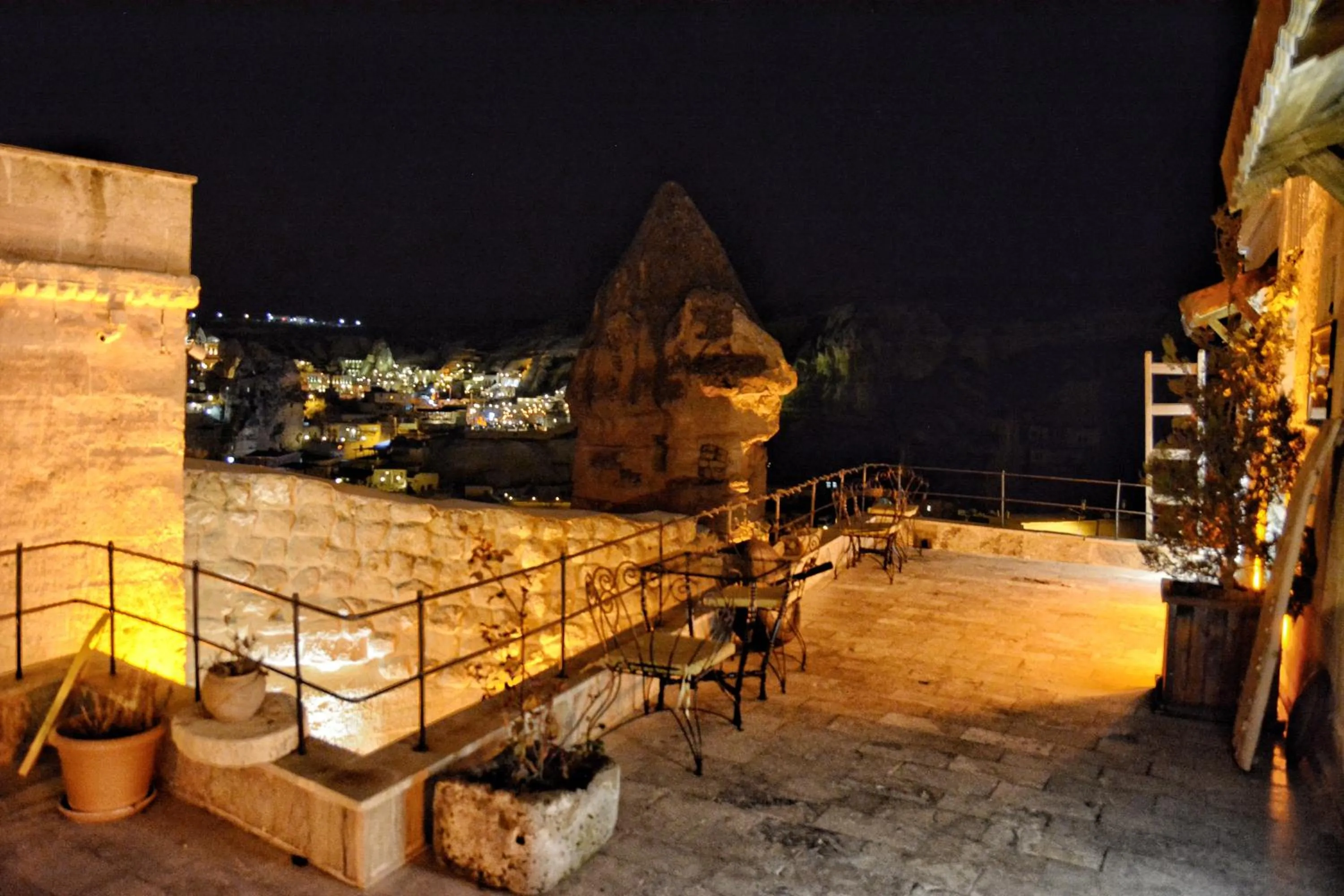 Garden in Emit Cave Hotel