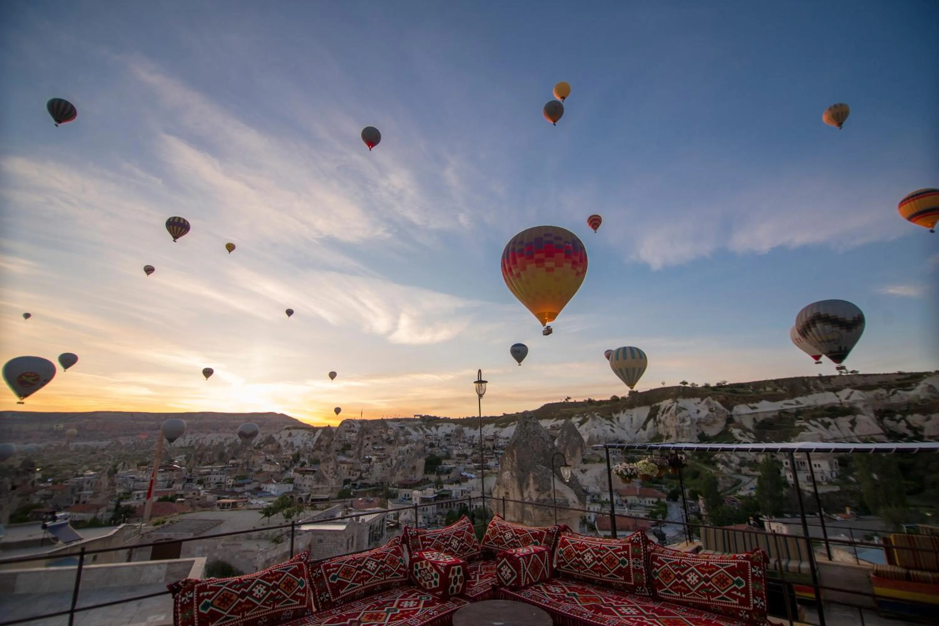 Garden in Emit Cave Hotel