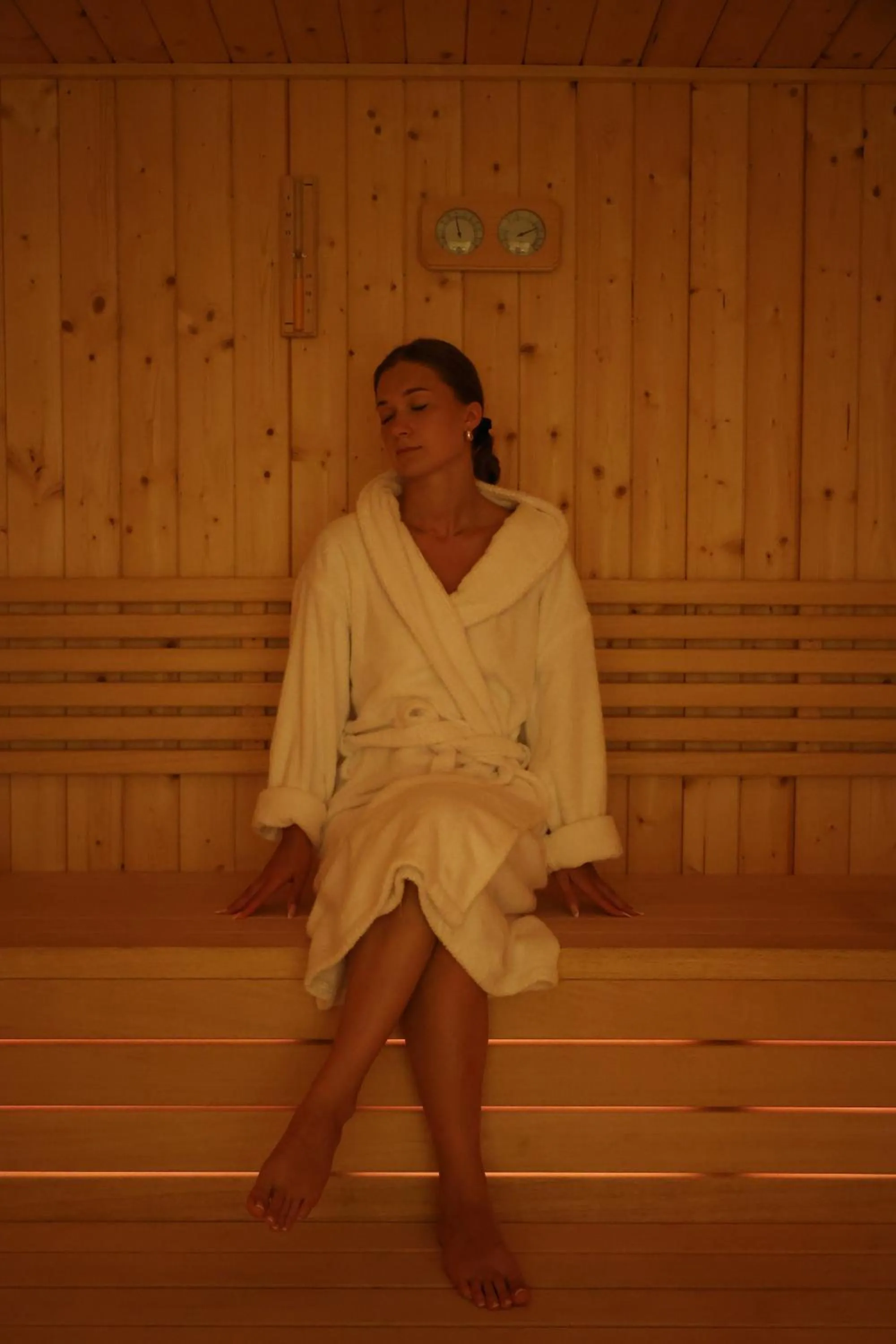 Sauna in Grand Duka Hotel & SPA