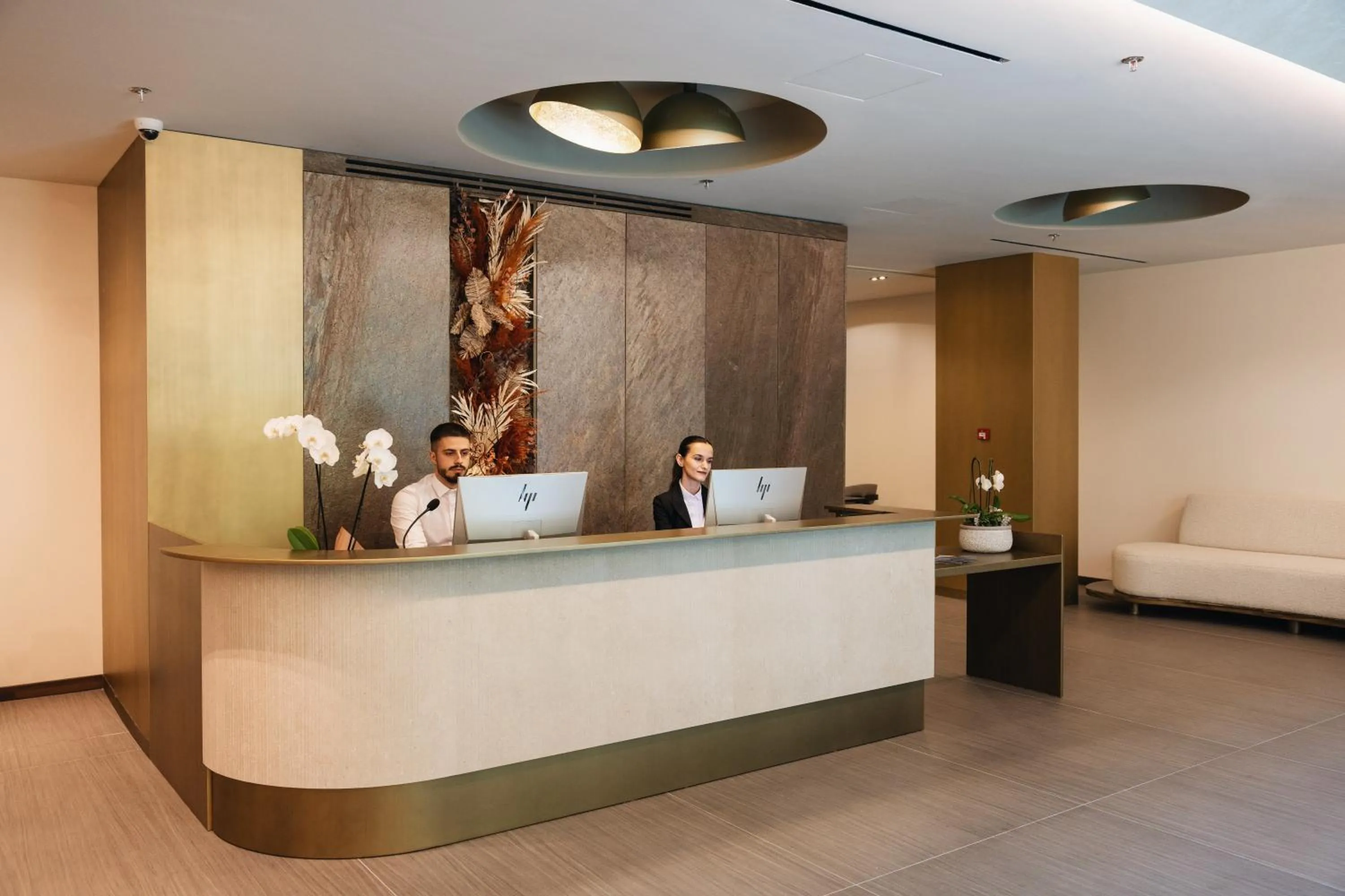 Lobby or reception in Grand Duka Hotel & SPA