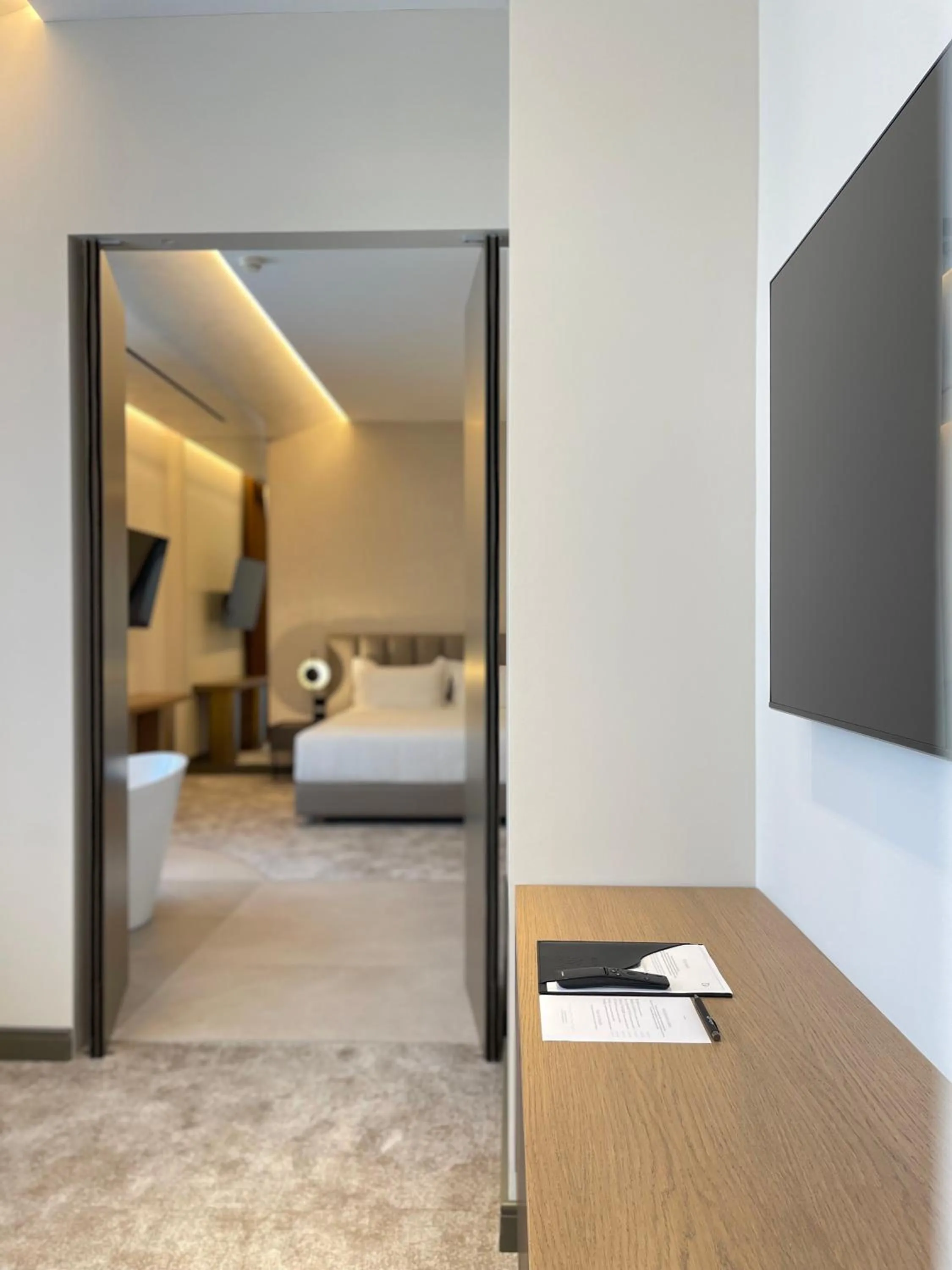 TV and multimedia, Bed in Grand Duka Hotel & SPA