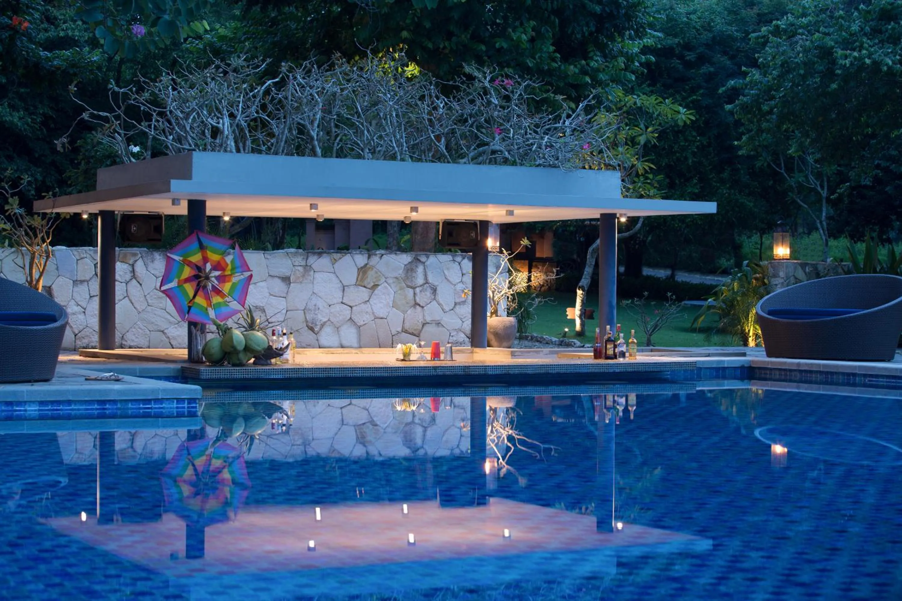 Swimming pool in Plataran Menjangan Resort and Spa - CHSE Certified