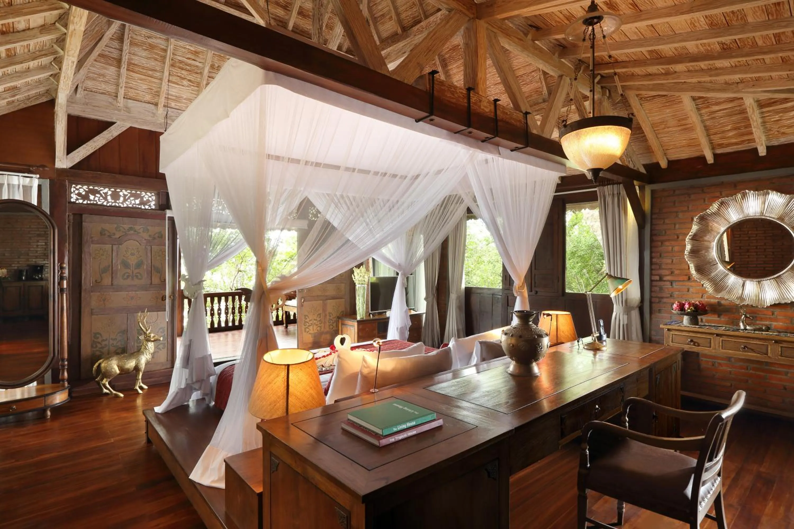 Seating area in Plataran Menjangan Resort and Spa - CHSE Certified