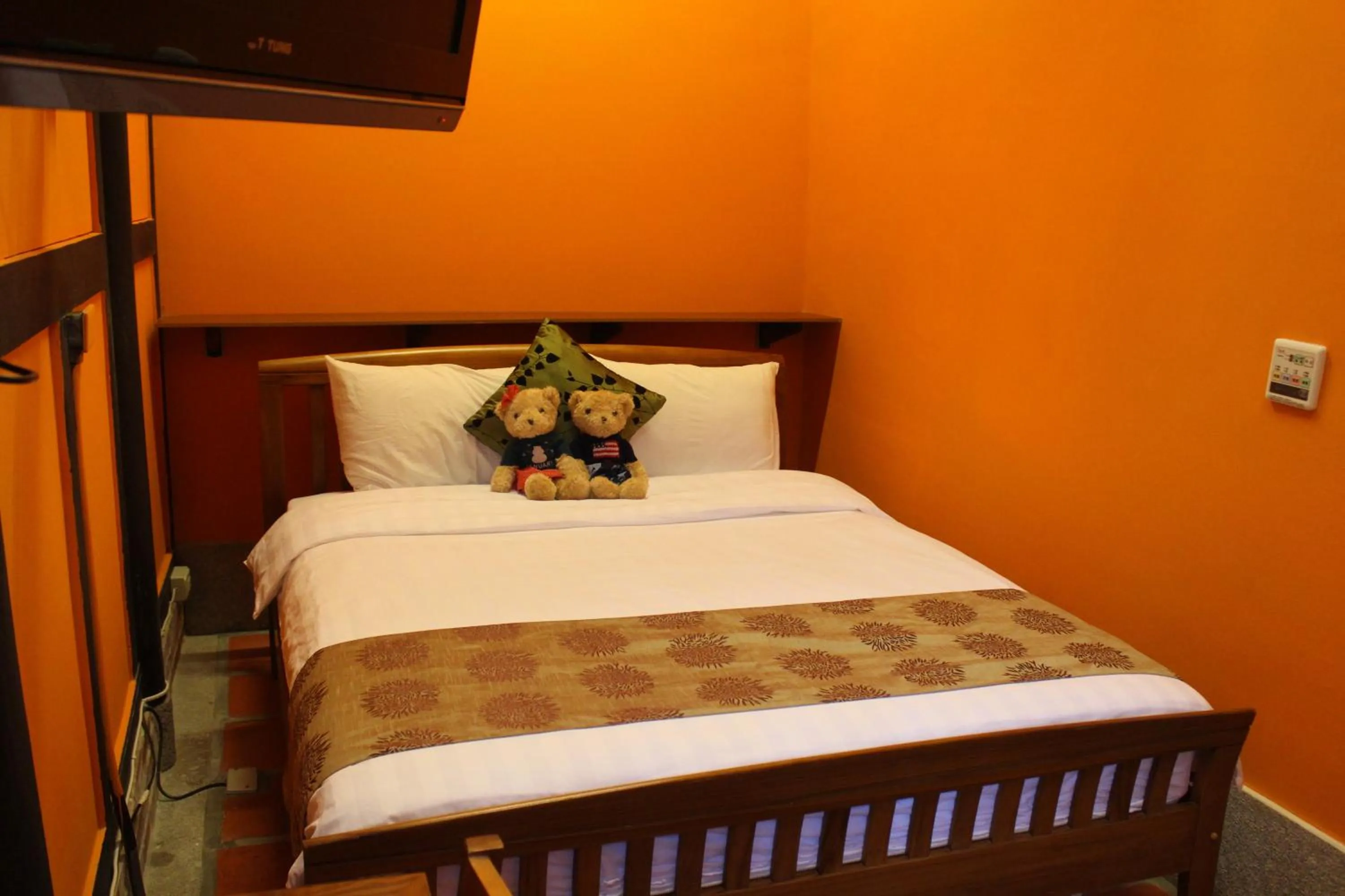 Bed in PianoPiano B&B