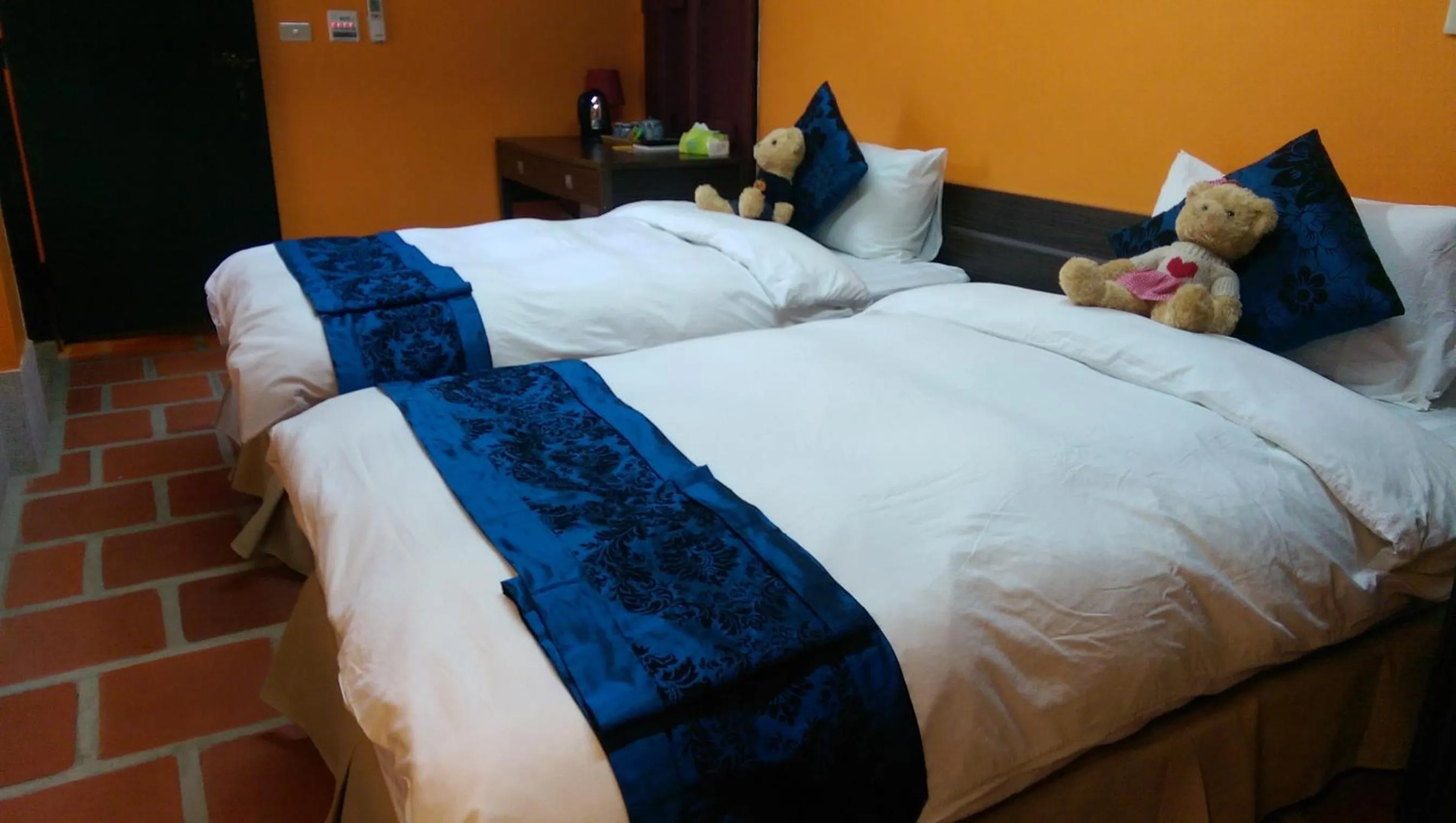 Bed in PianoPiano B&B