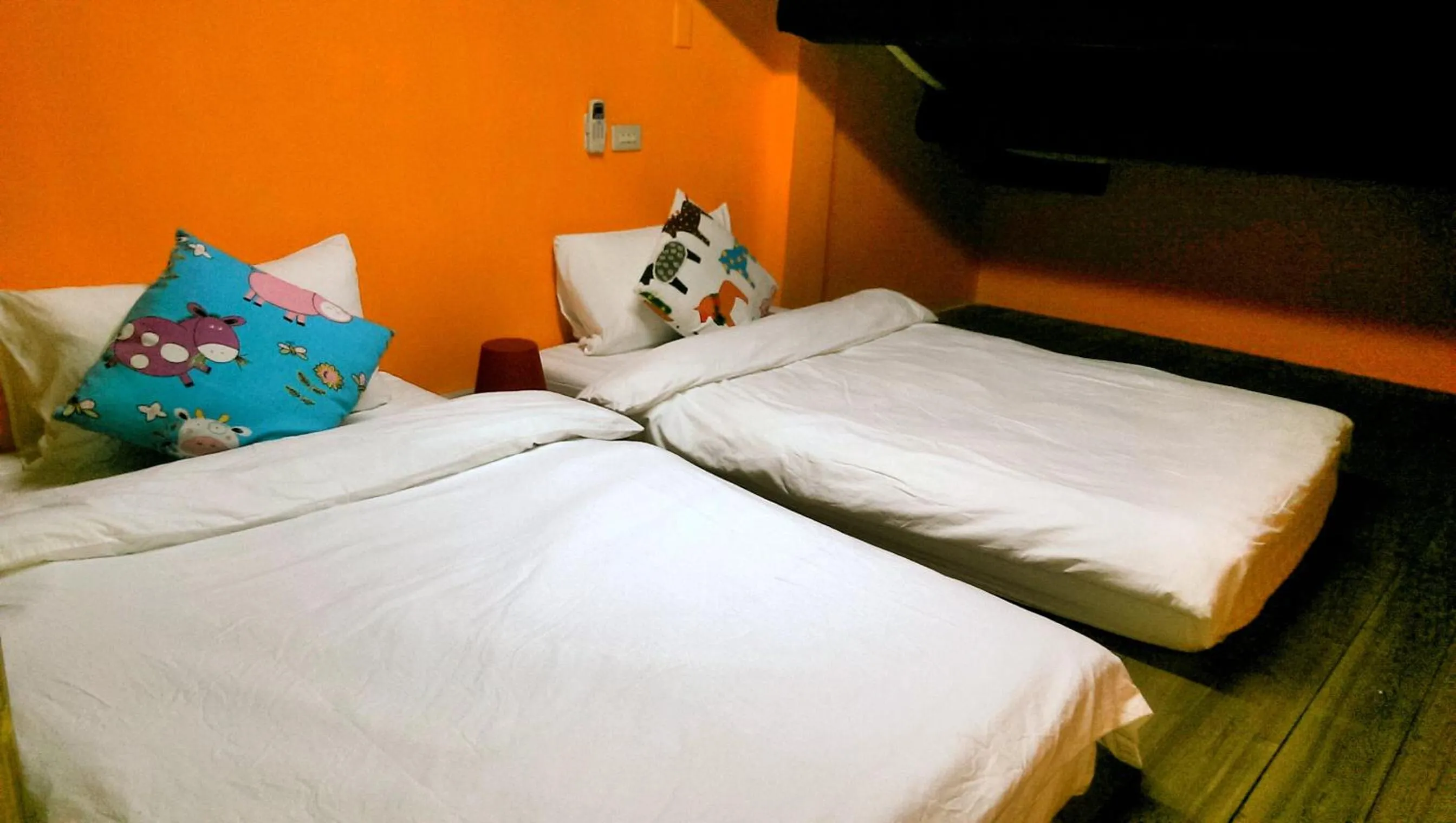 Bed in PianoPiano B&B