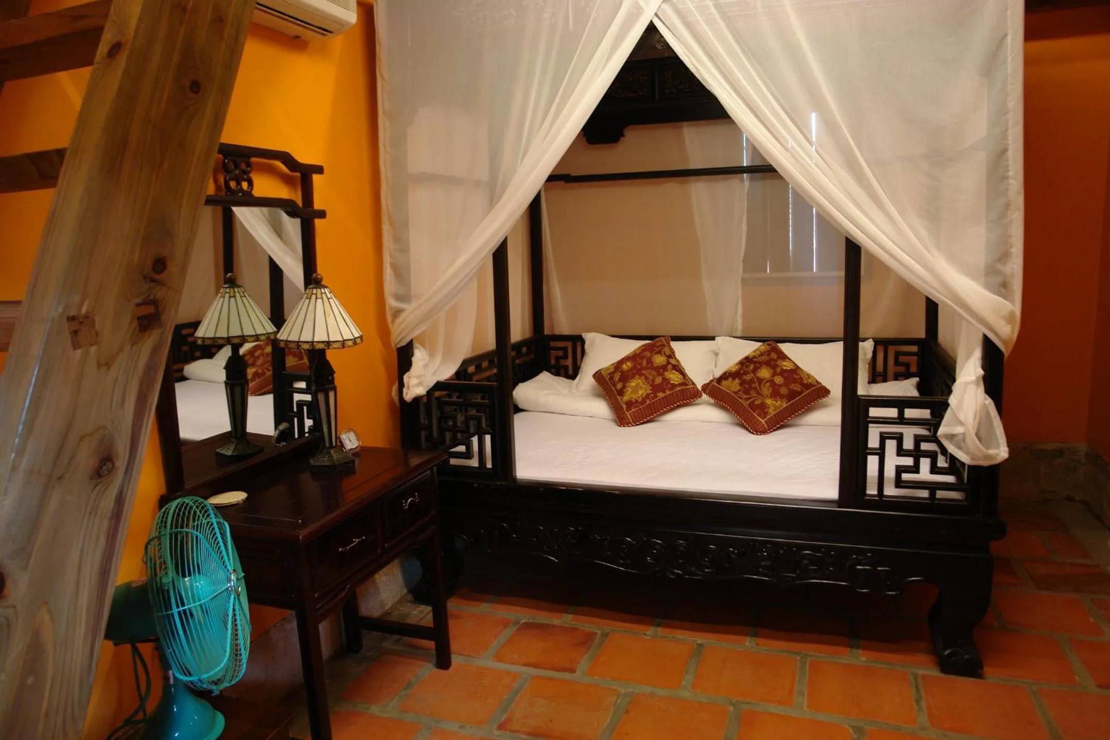 Bed in PianoPiano B&B