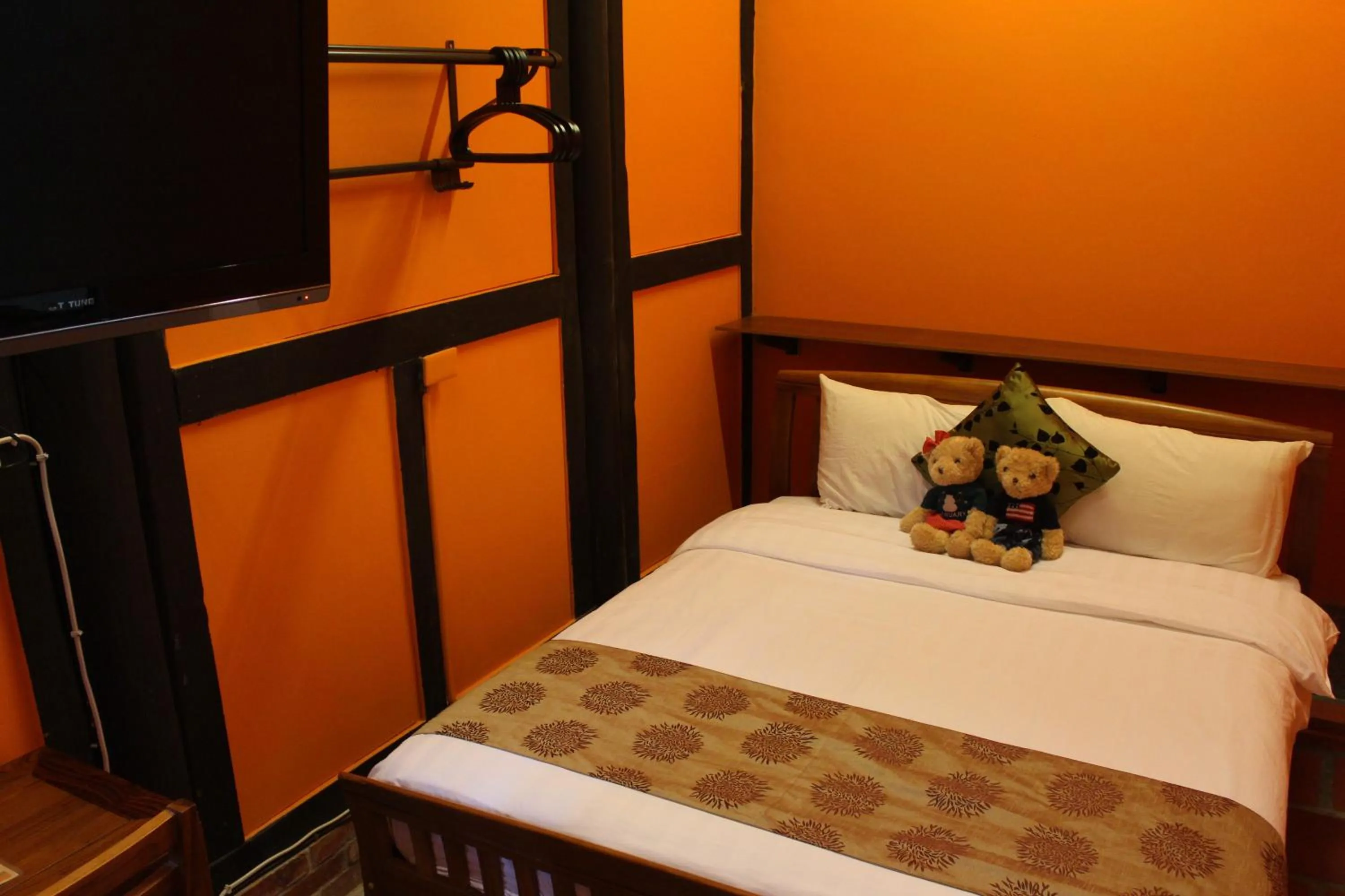 Bed in PianoPiano B&B