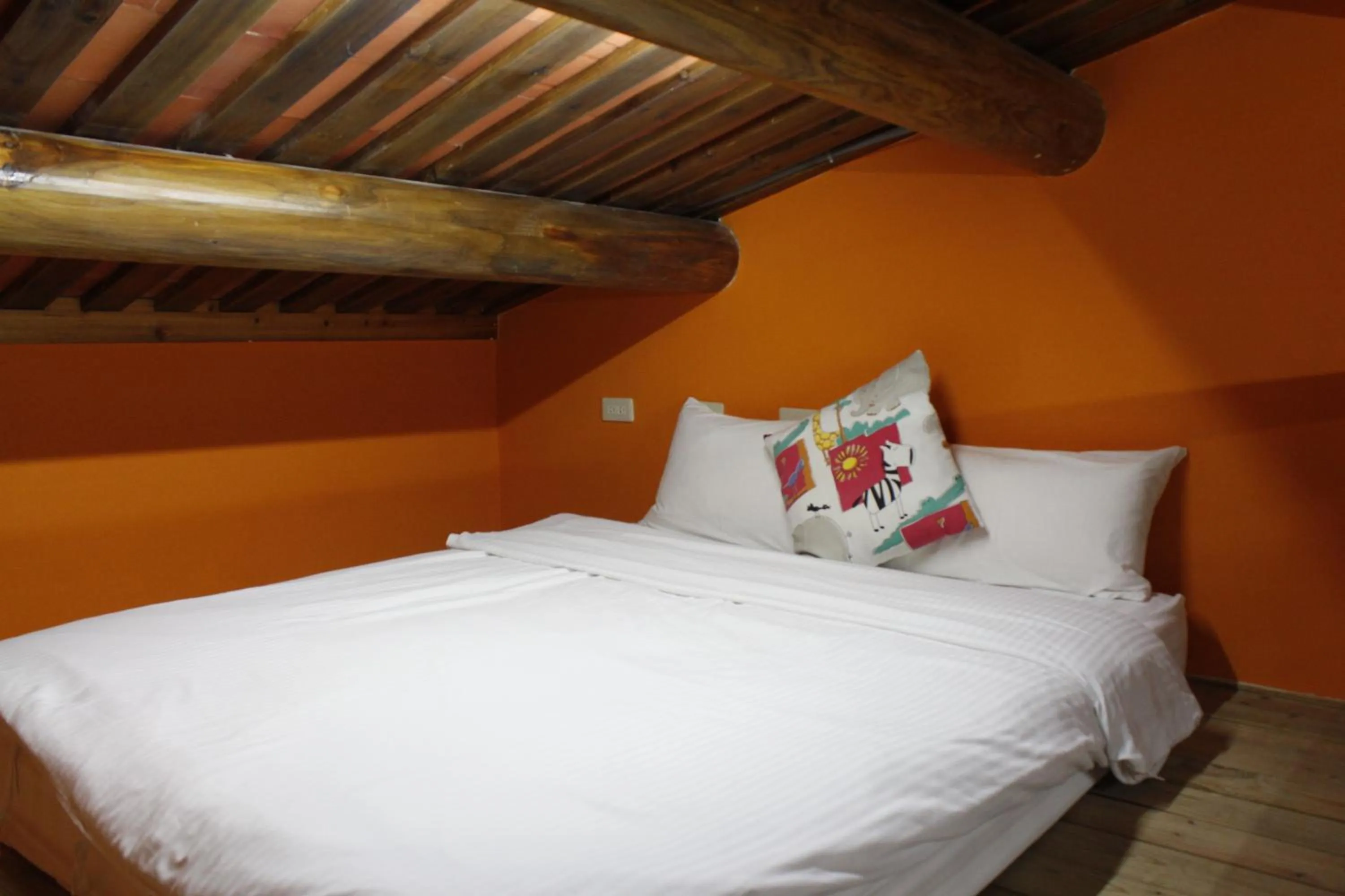 Bed in PianoPiano B&B