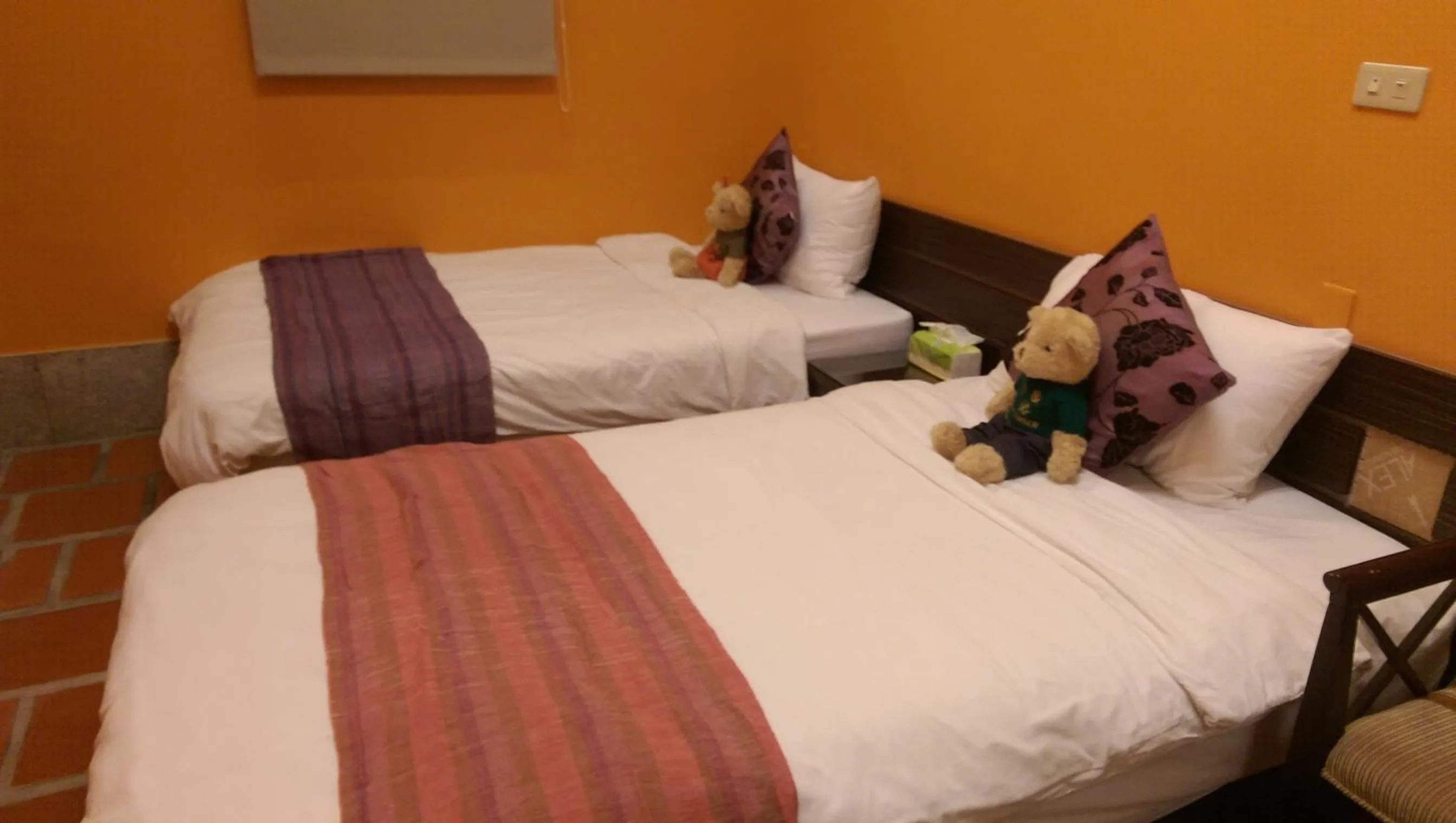 Bed in PianoPiano B&B