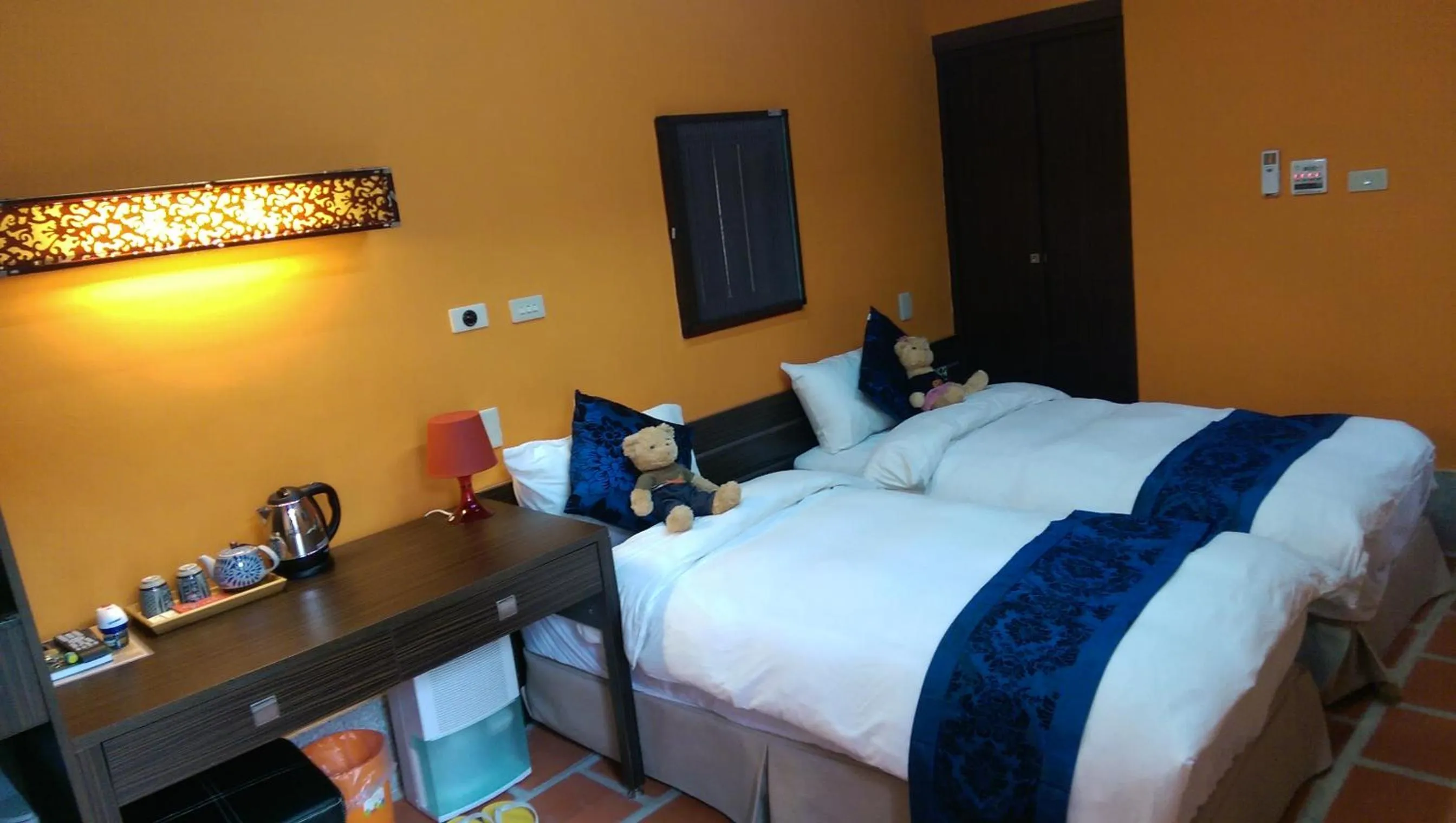 Bed in PianoPiano B&B