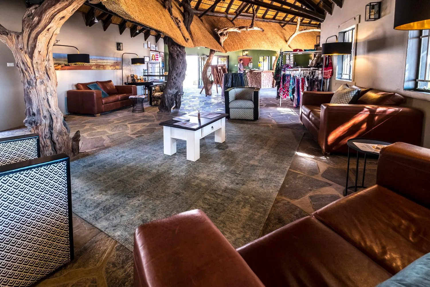 Lobby or reception in Gondwana Namib Desert Lodge