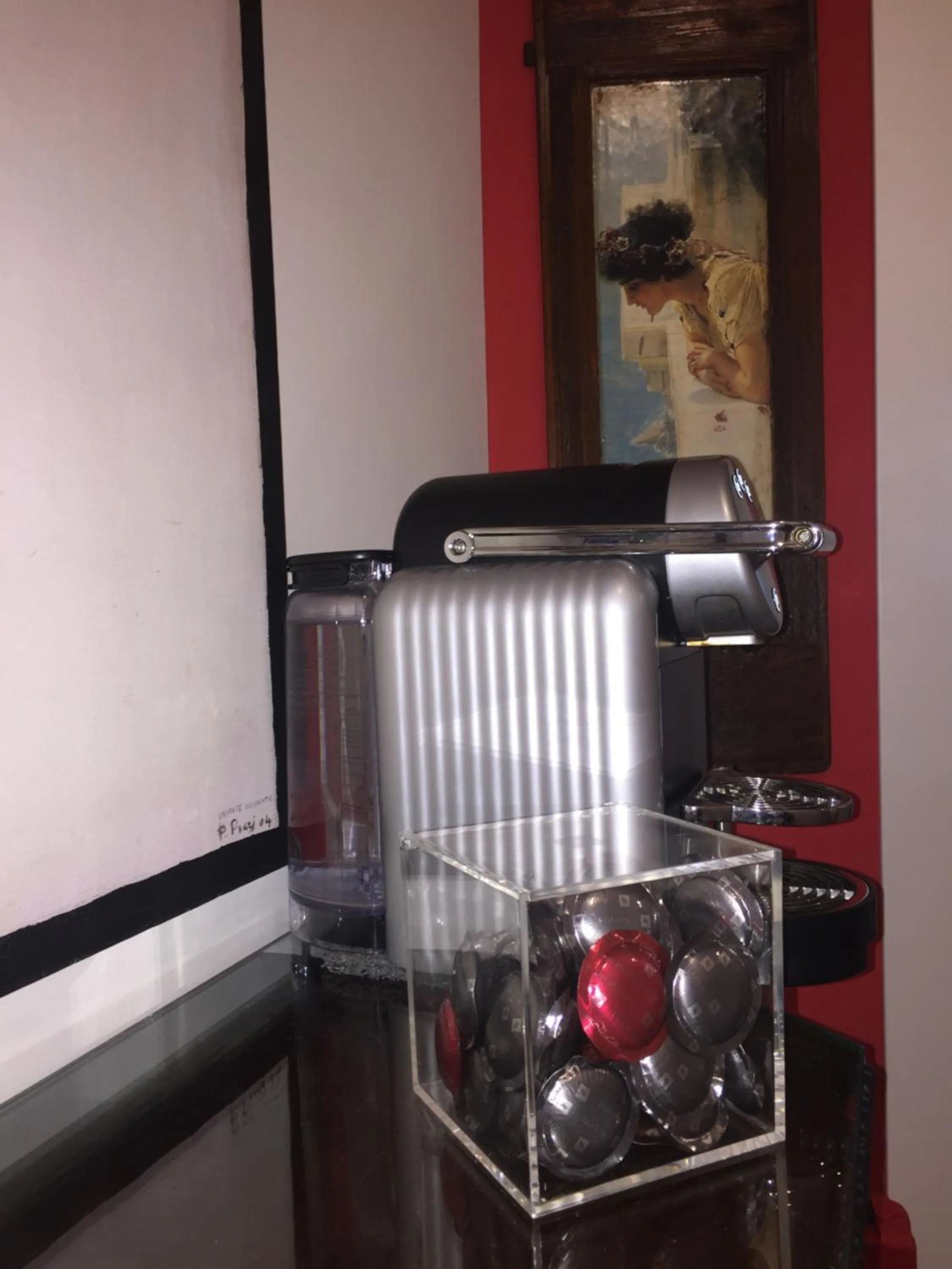 Coffee/tea facilities in B&B Le Vibrazioni