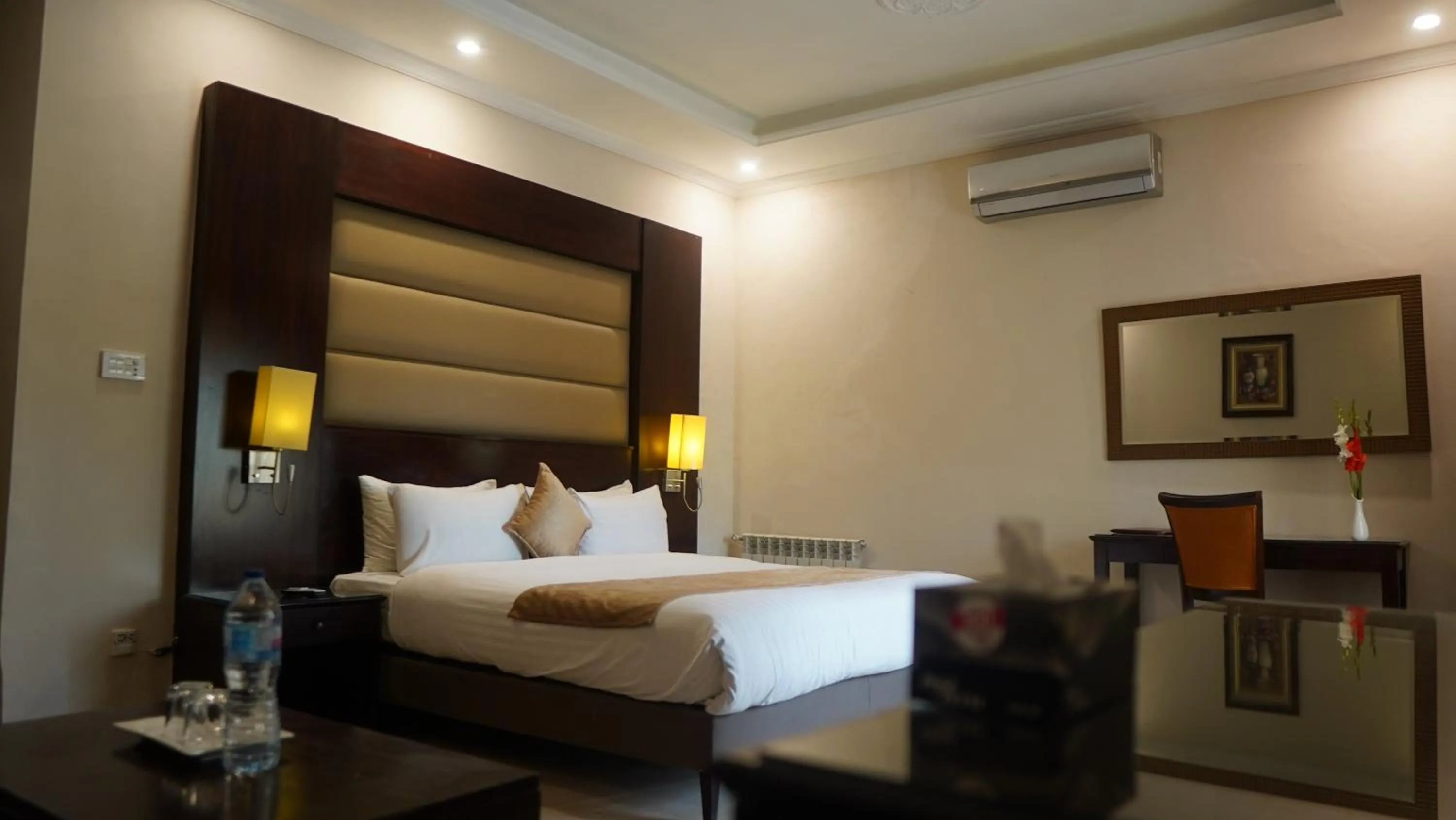 Bed in Magnolia Boutique House