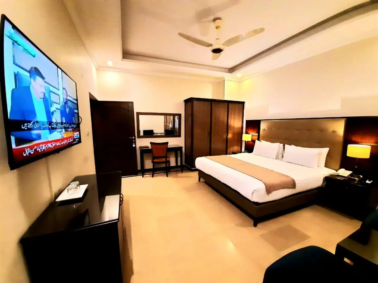 Bed in Magnolia Boutique House