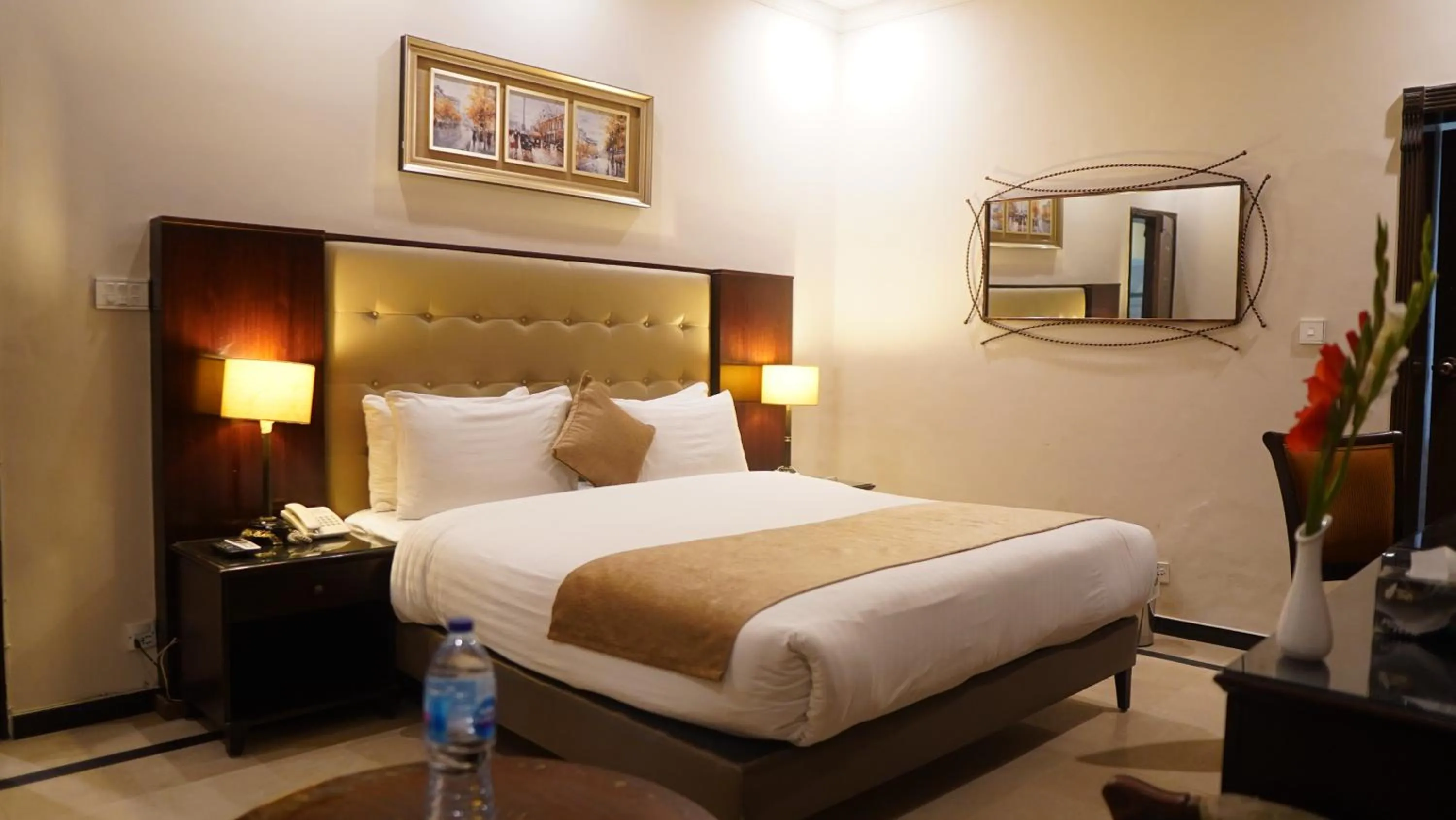 Bed in Magnolia Boutique House