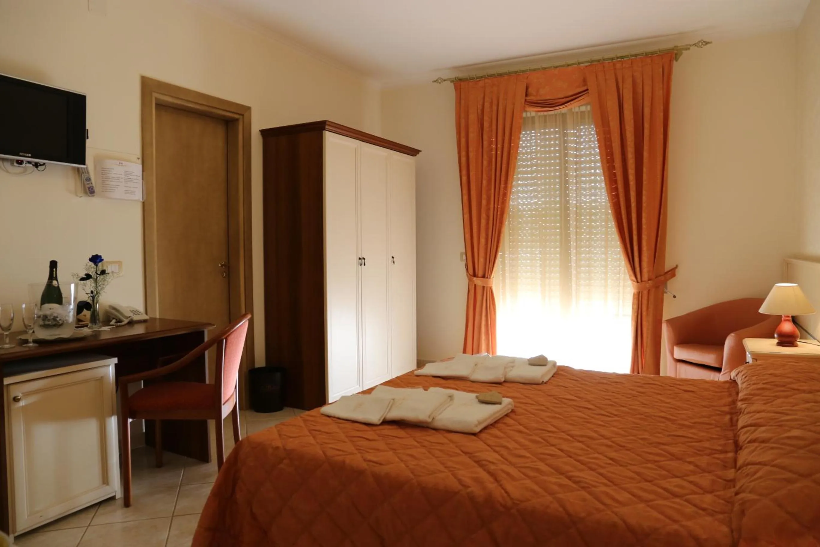 Photo of the whole room, Bed in Elia Hotel