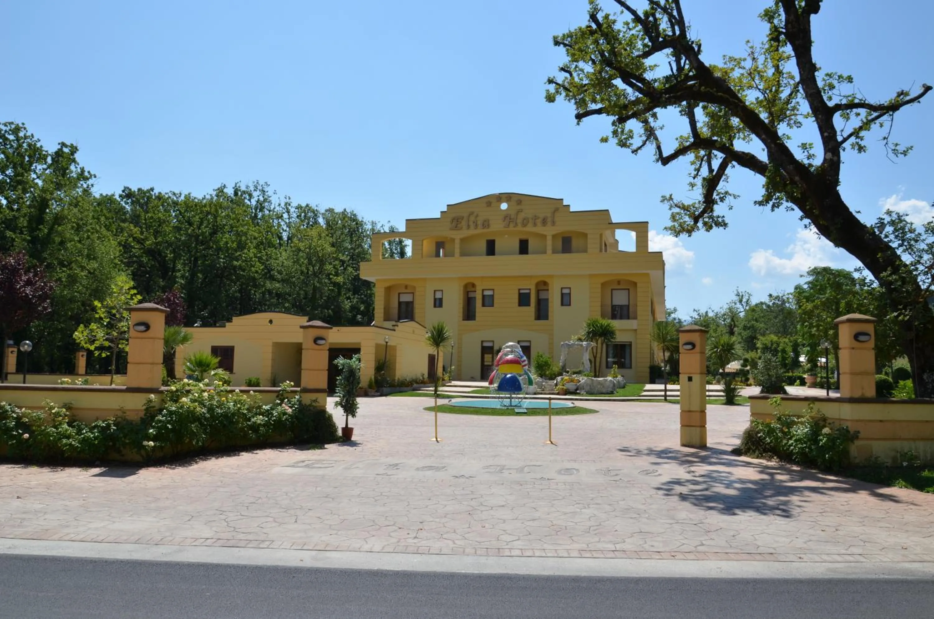 Facade/entrance in Elia Hotel