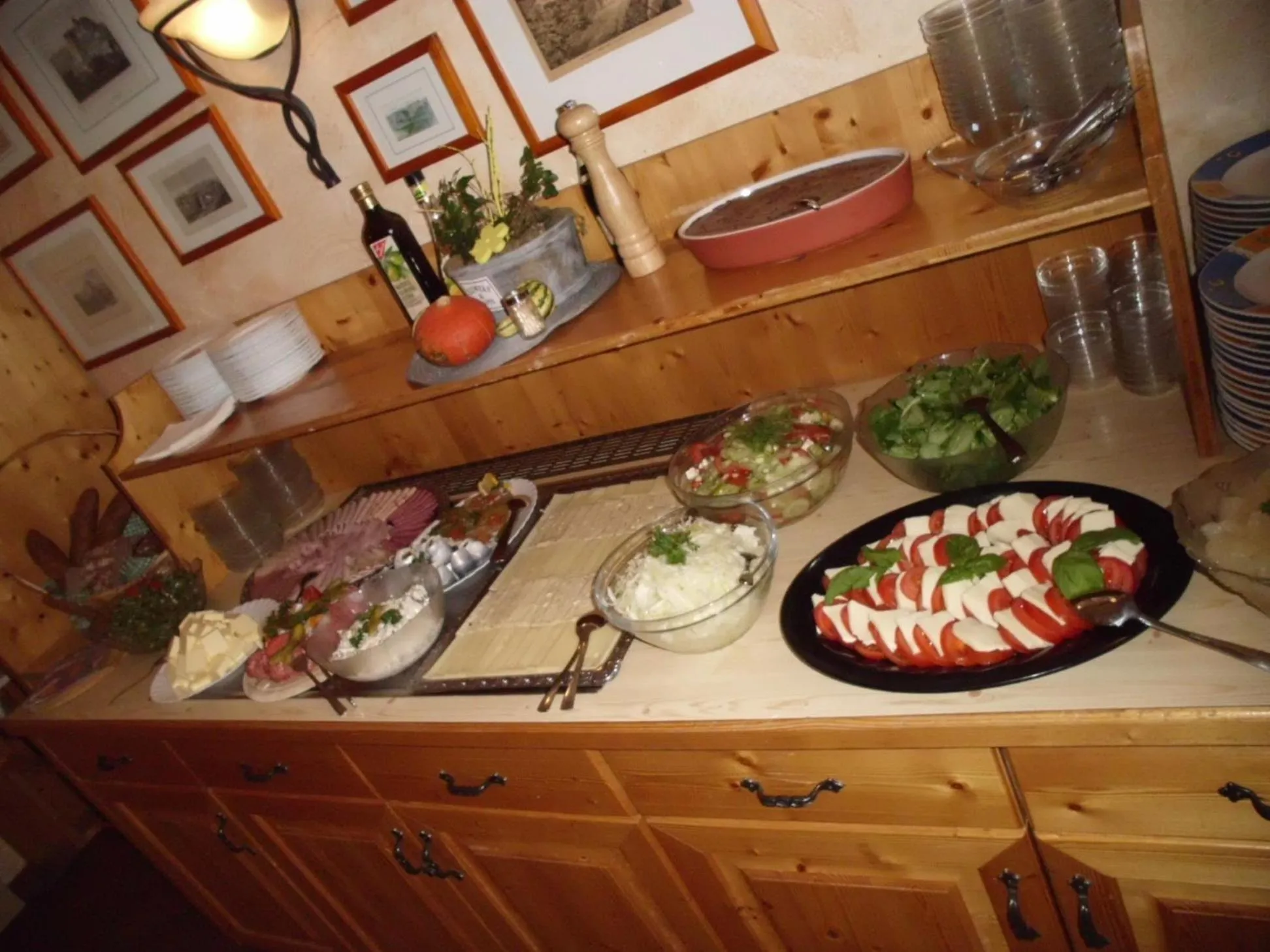 Food close-up in Burg Hohnstein