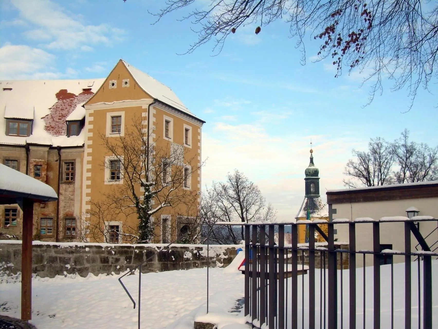 Winter in Burg Hohnstein