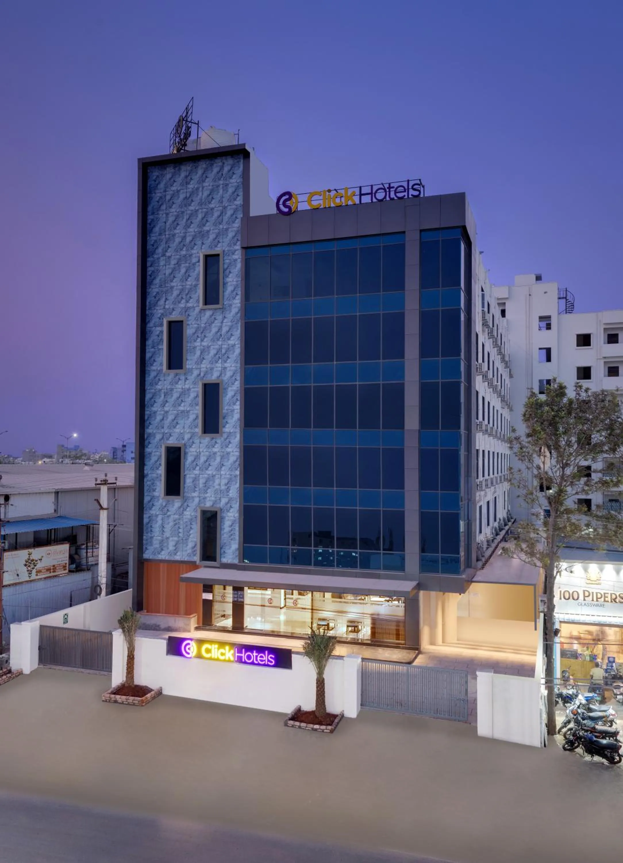 Property building in Click Hotel Shamshabad - Hyderabad Airport