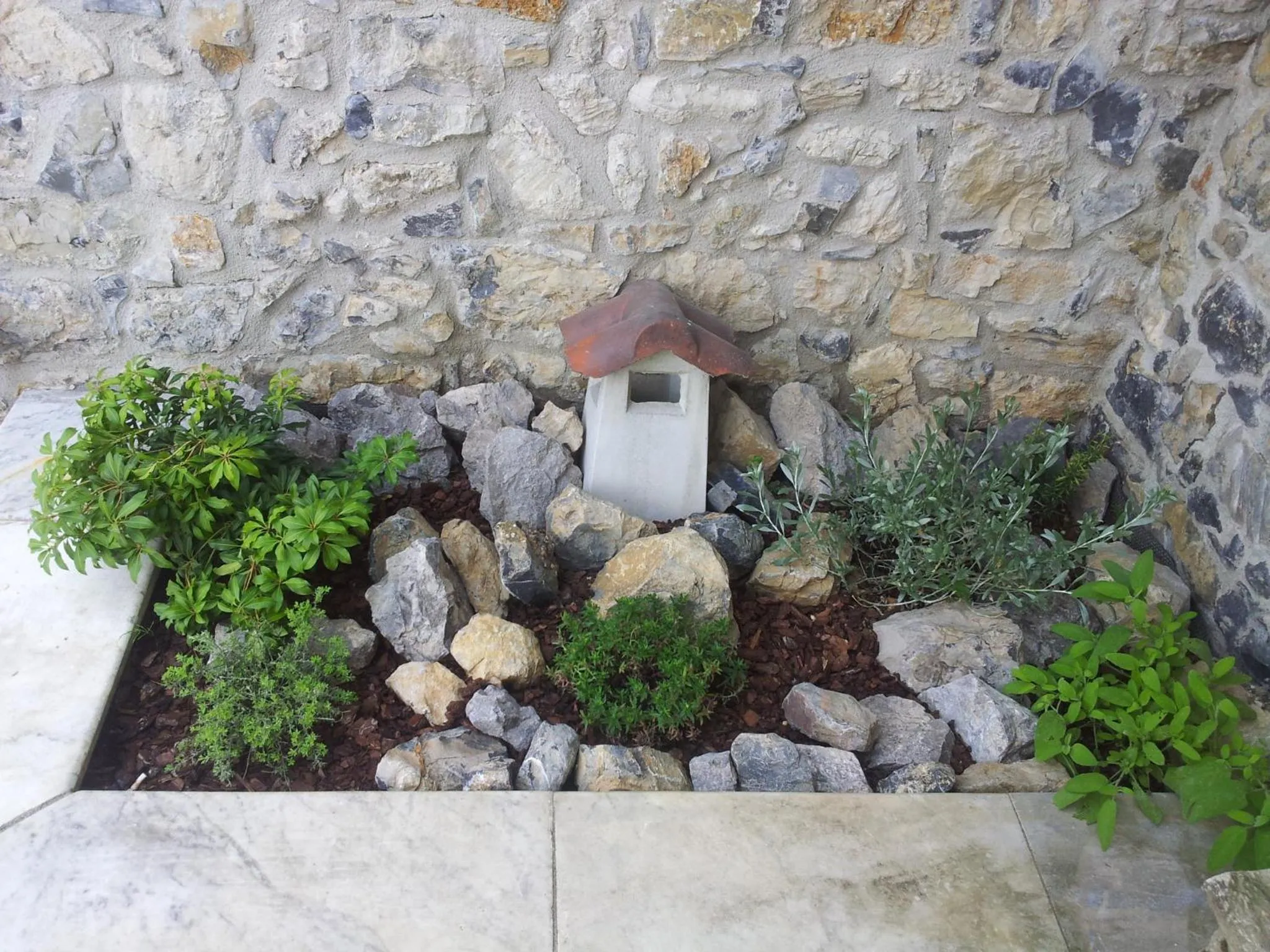 Decorative detail in B&B Casa Arcangeli