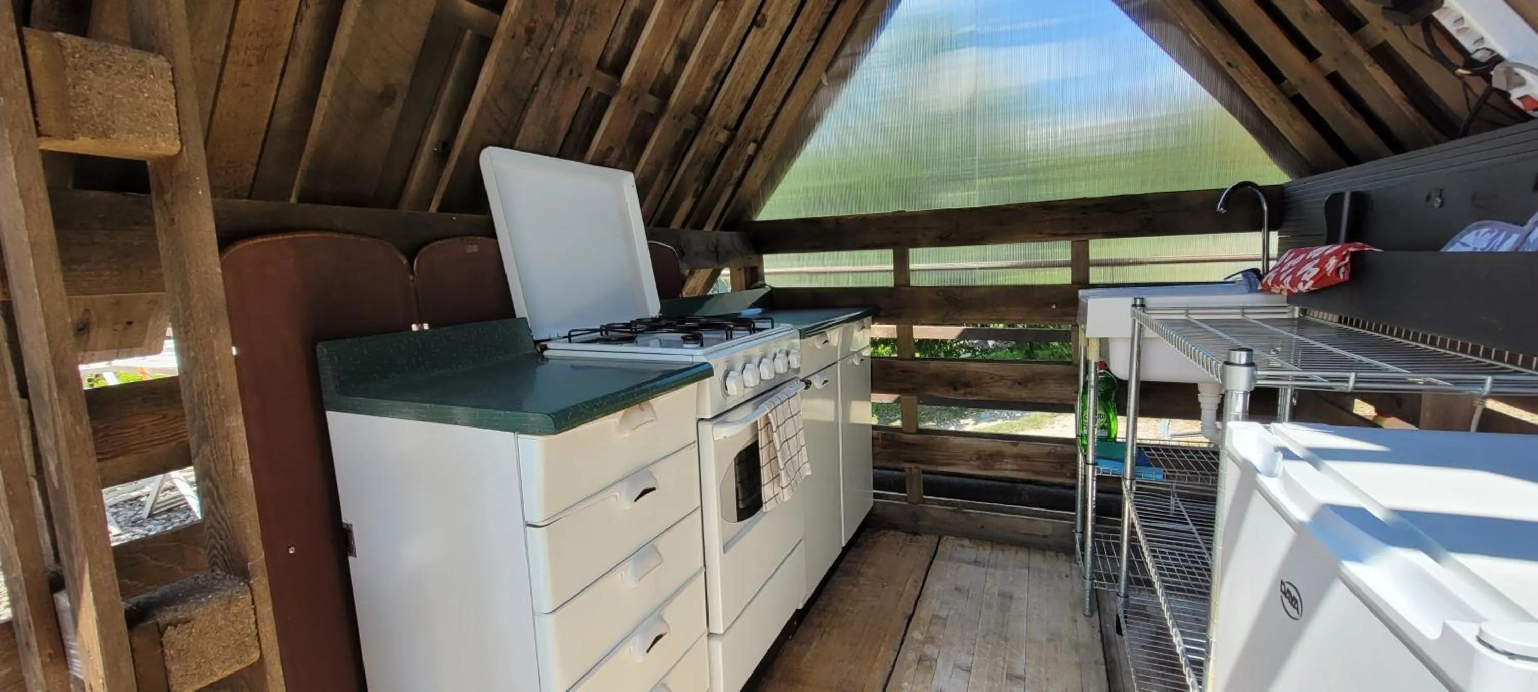 Kitchen or kitchenette in B&B Casa Arcangeli