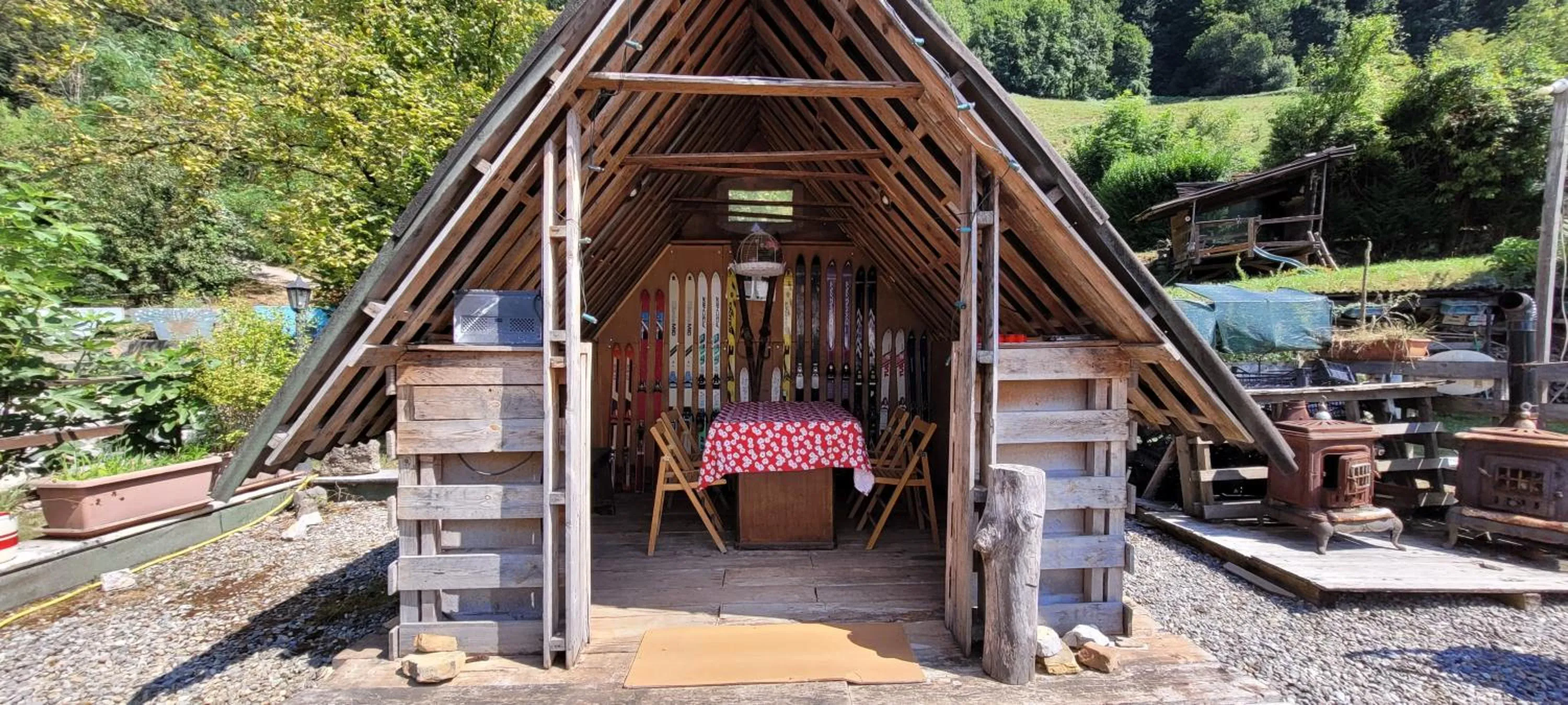 BBQ facilities in B&B Casa Arcangeli