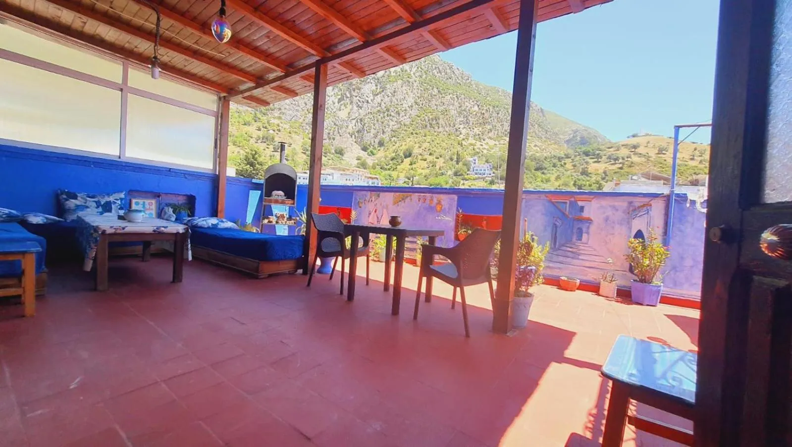 Balcony/Terrace in Hostel ALINE