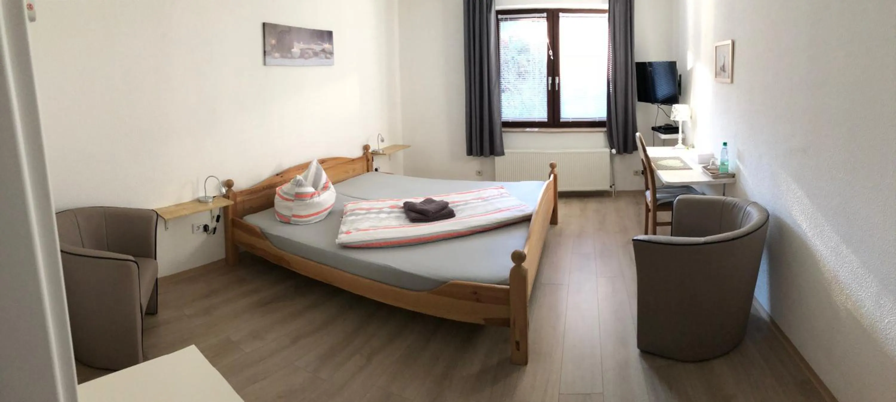 Bed in Hotel am Weißdornbusch