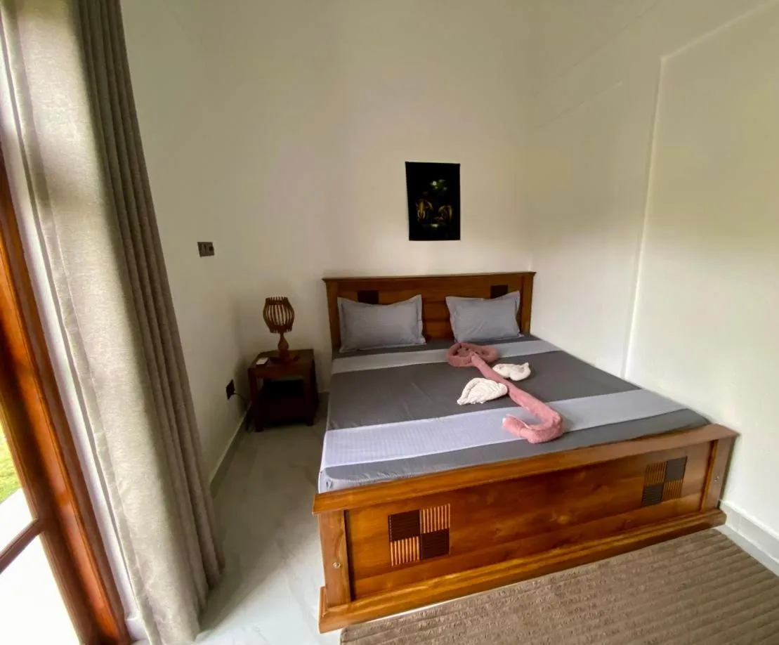 Bed in 108 Palms Beach Resort