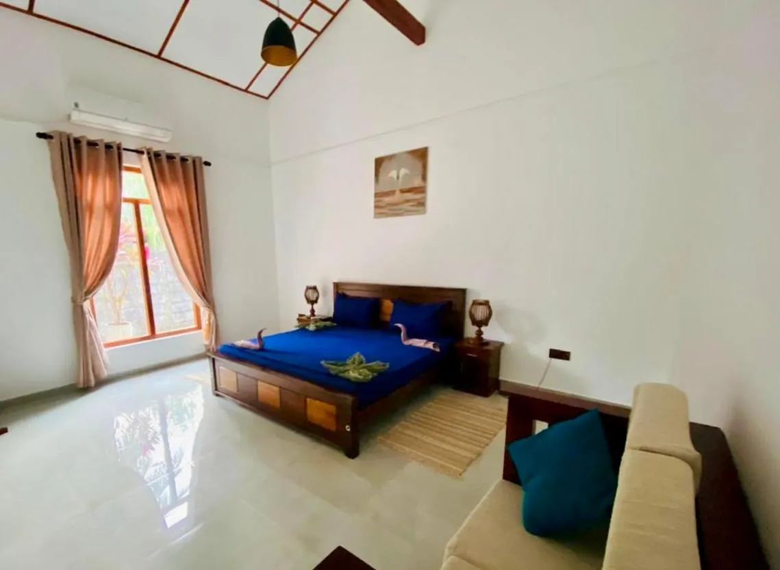 Bed in 108 Palms Beach Resort