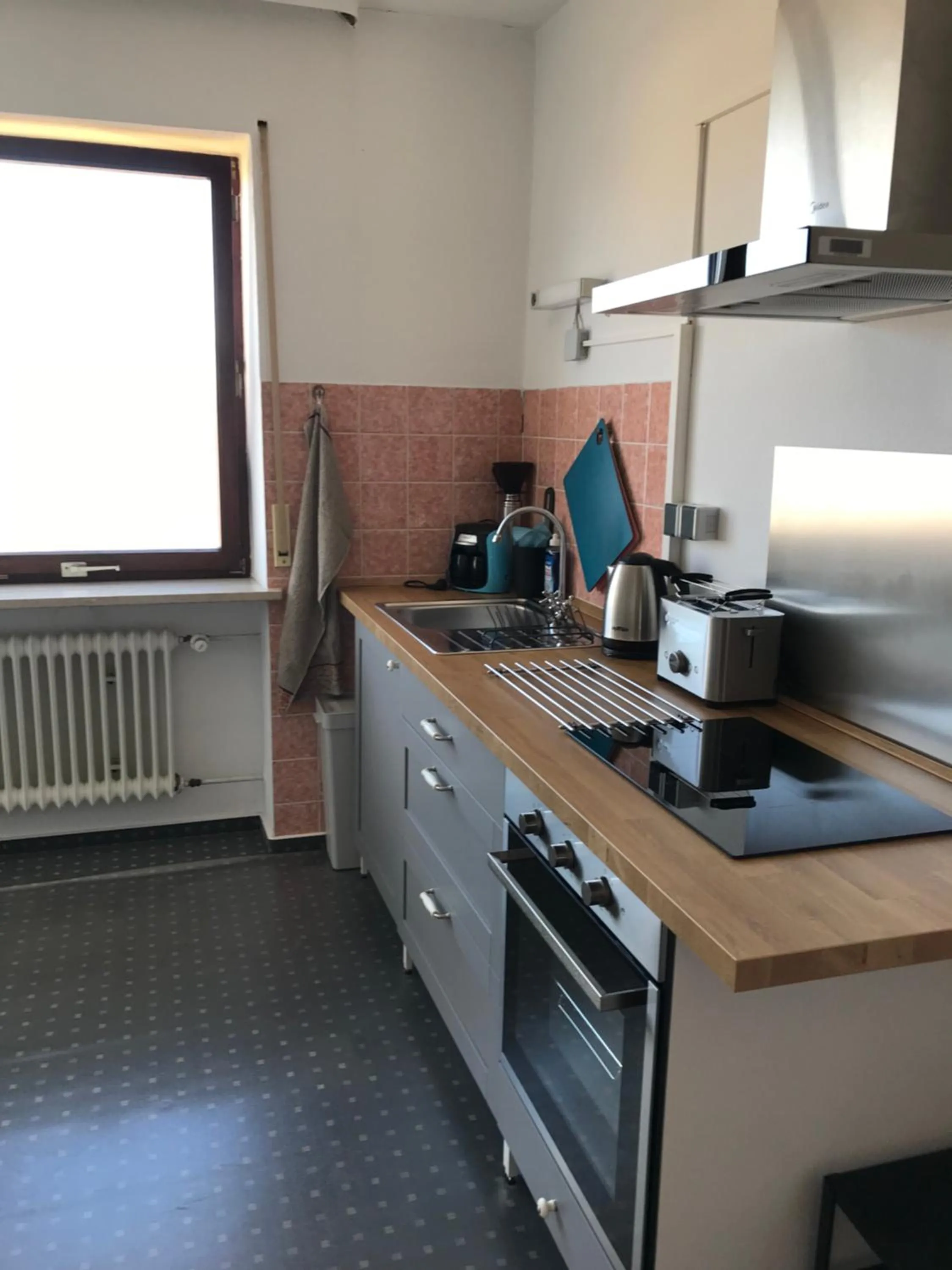 Kitchen or kitchenette in Landgasthof Felsenkeller