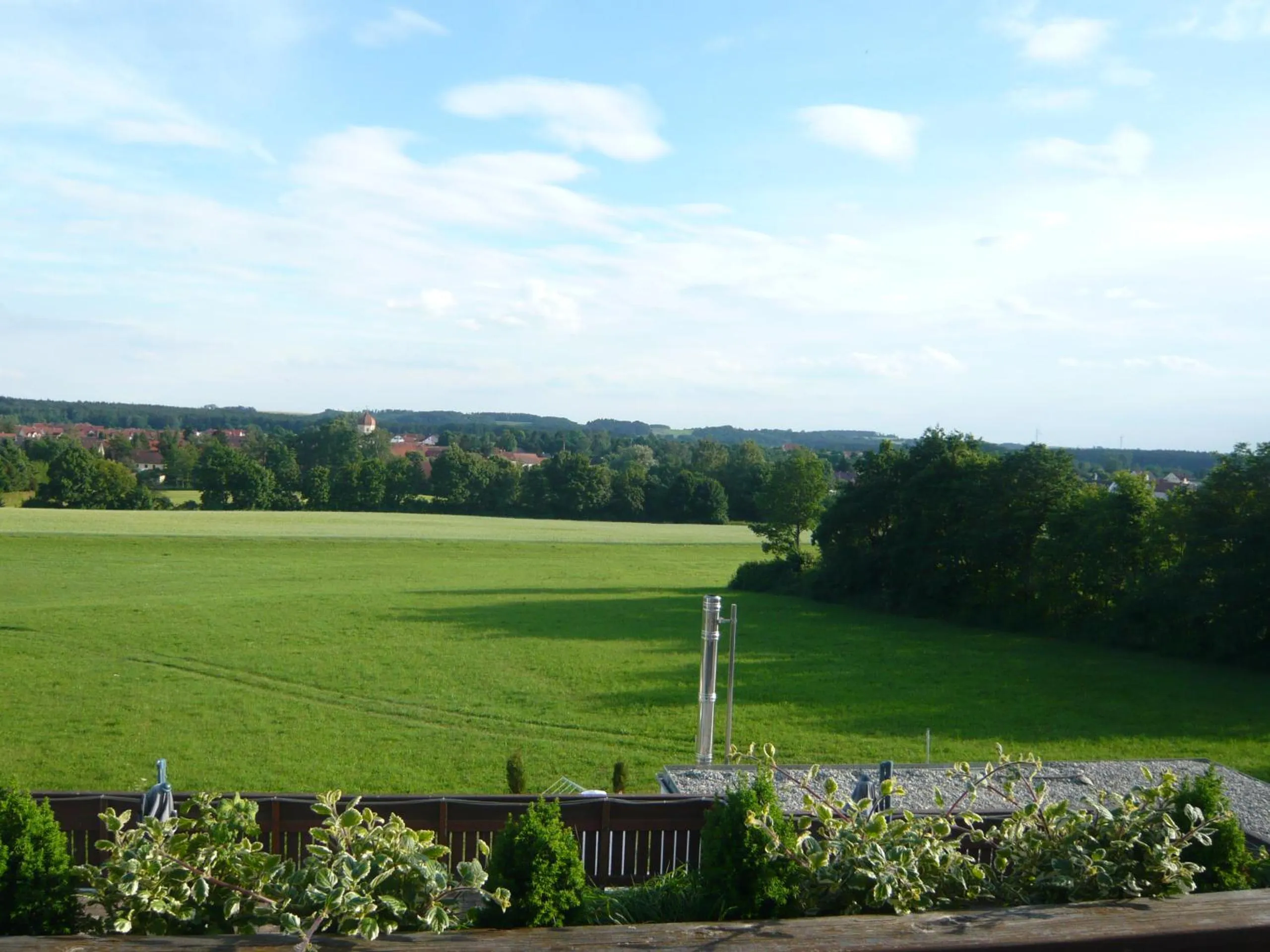 Garden view in Landgasthof Felsenkeller