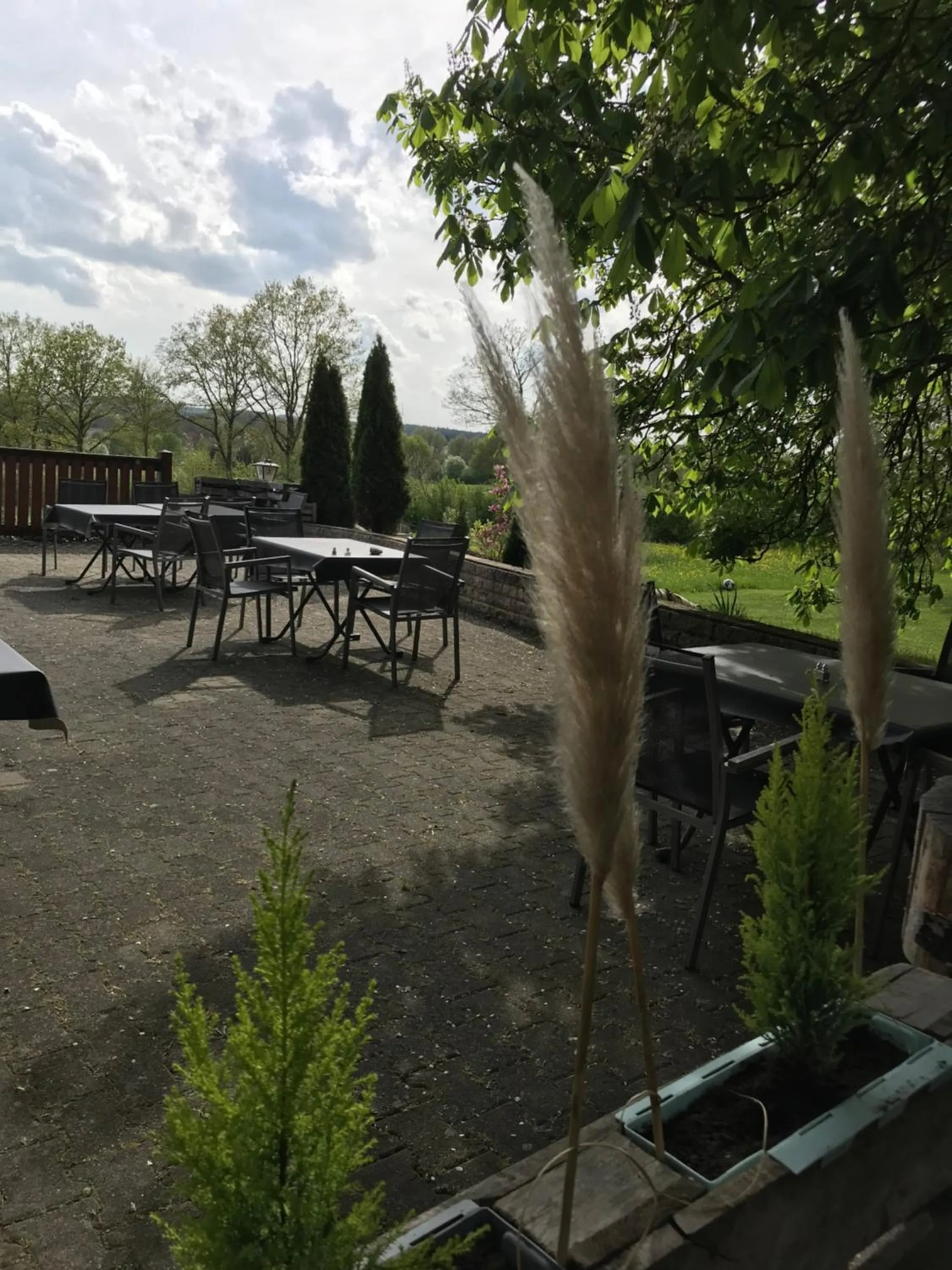 Garden in Landgasthof Felsenkeller